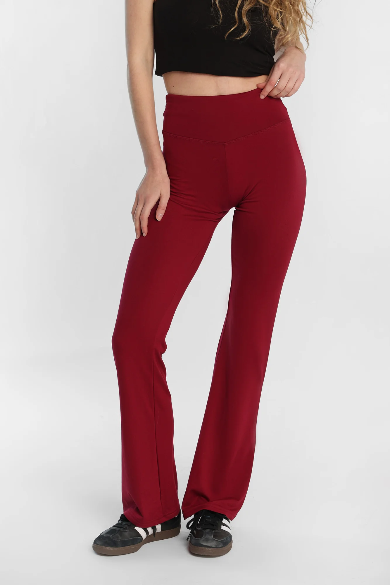 Legging évasé en molleton brossé ultra-doux