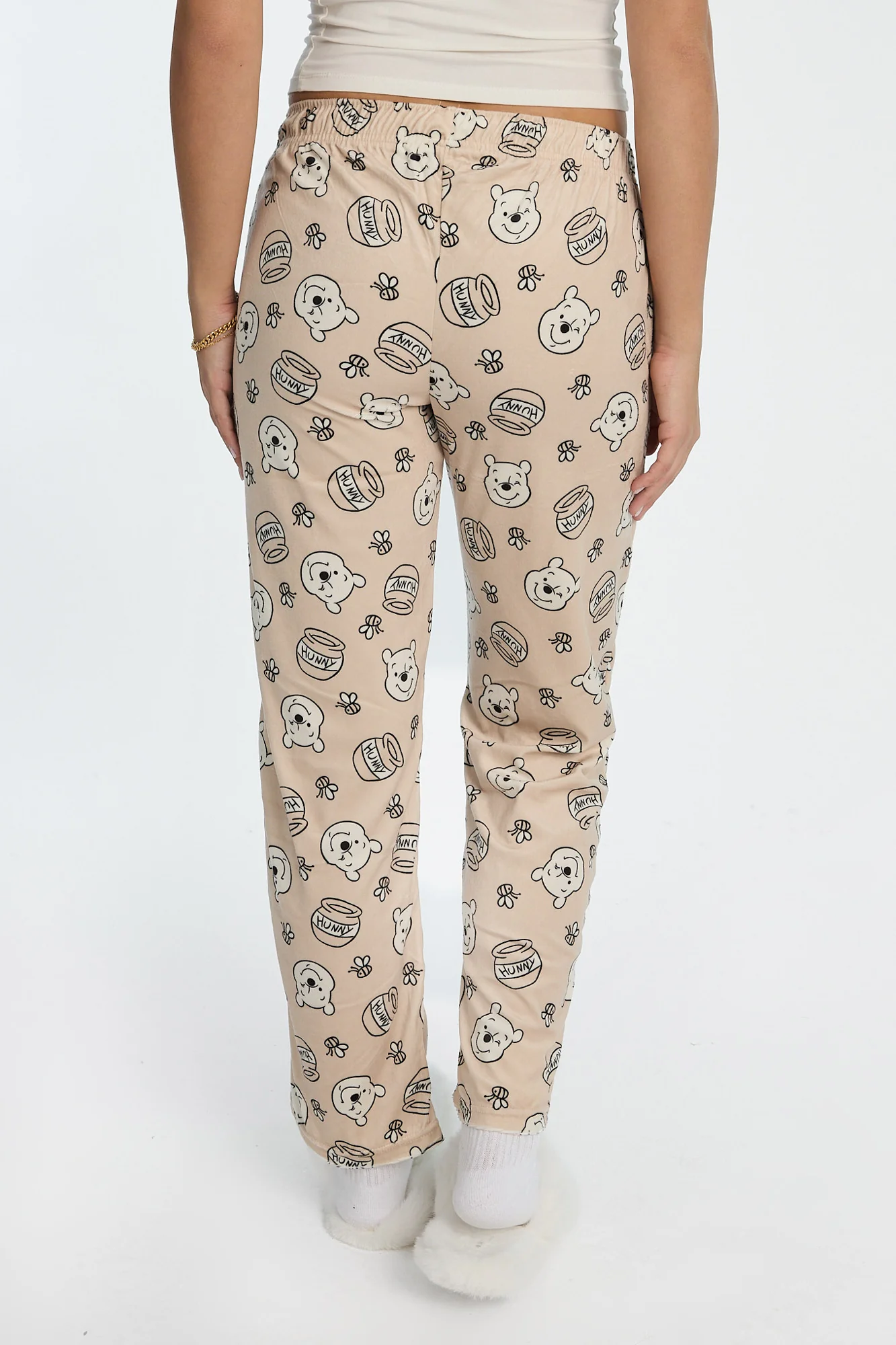 Winnie The Pooh Hunny Velour Pajama Pants - Image 3
