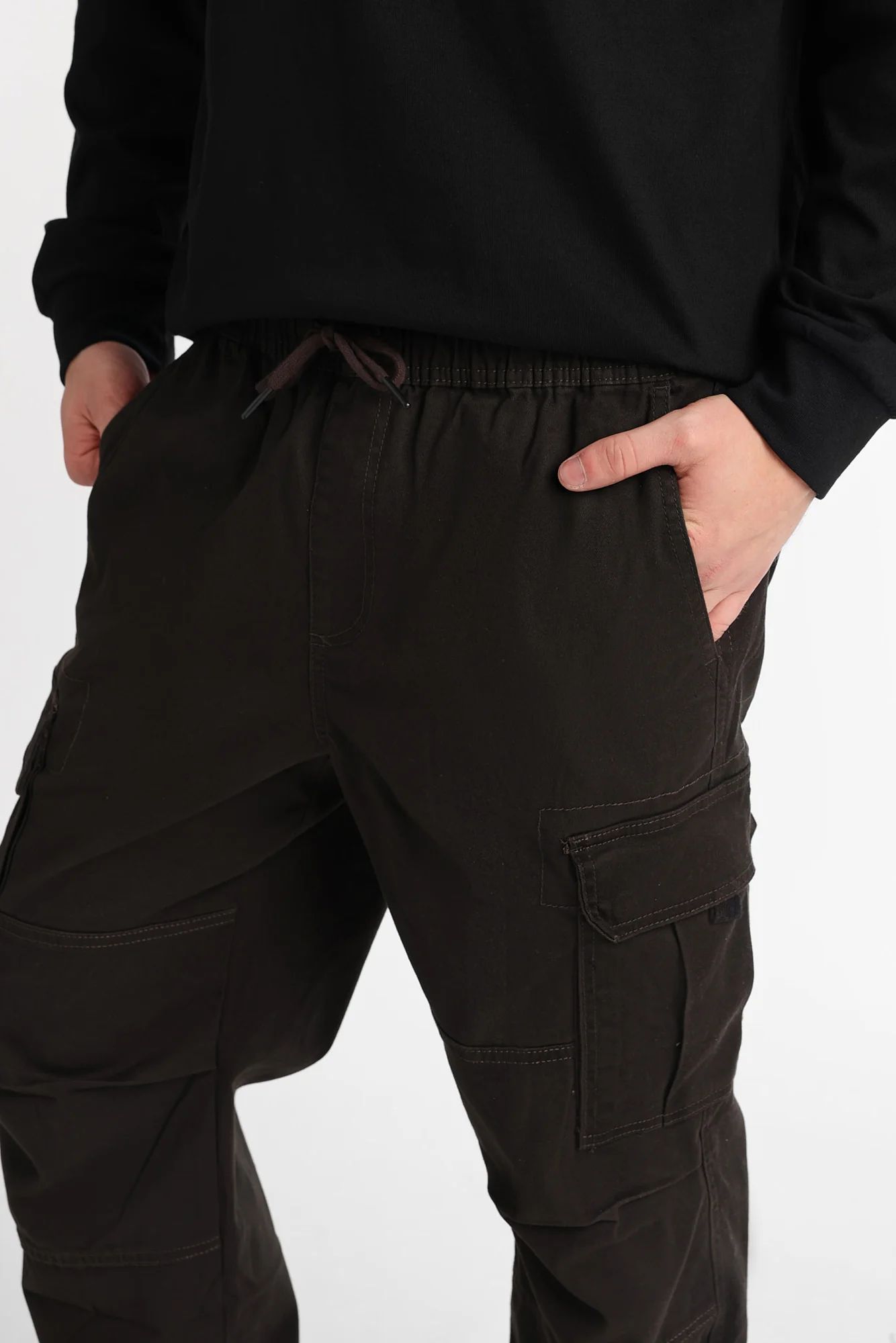 Relaxed Cargo Twill Pants - Image 8