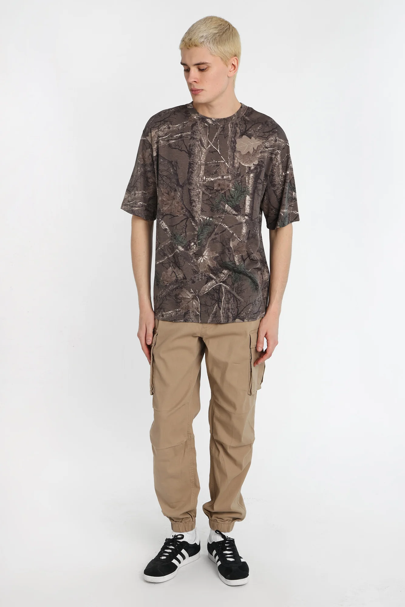 Loose Twill Cargo Jogger - Image 14