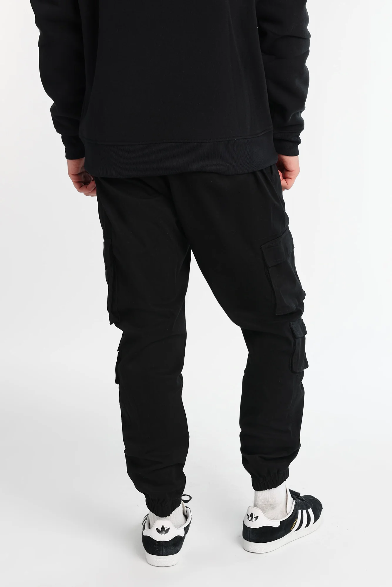 Jogger cargo utilitaire en sergé - Image 4