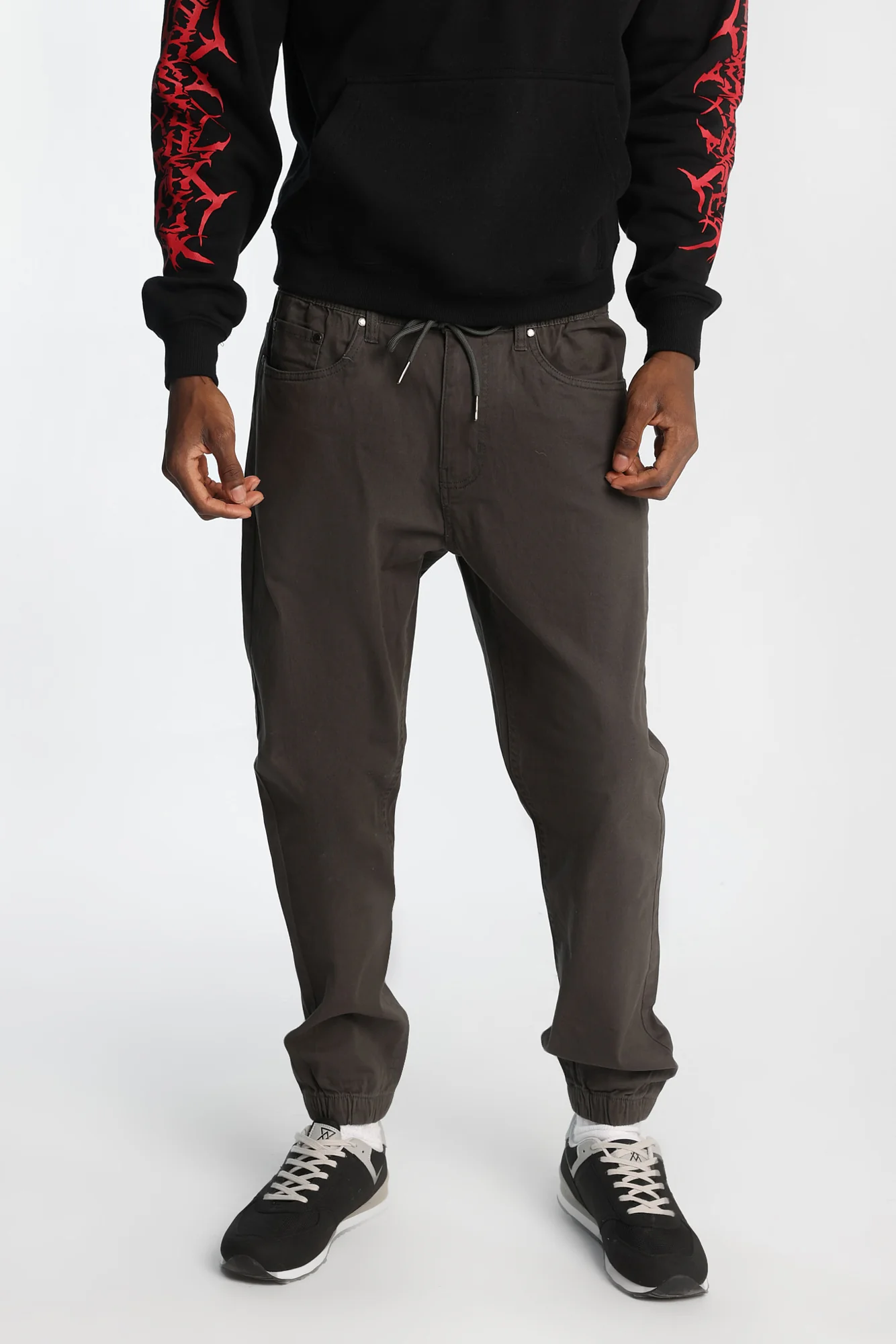 Jogger en sergé décontracté - Image 2