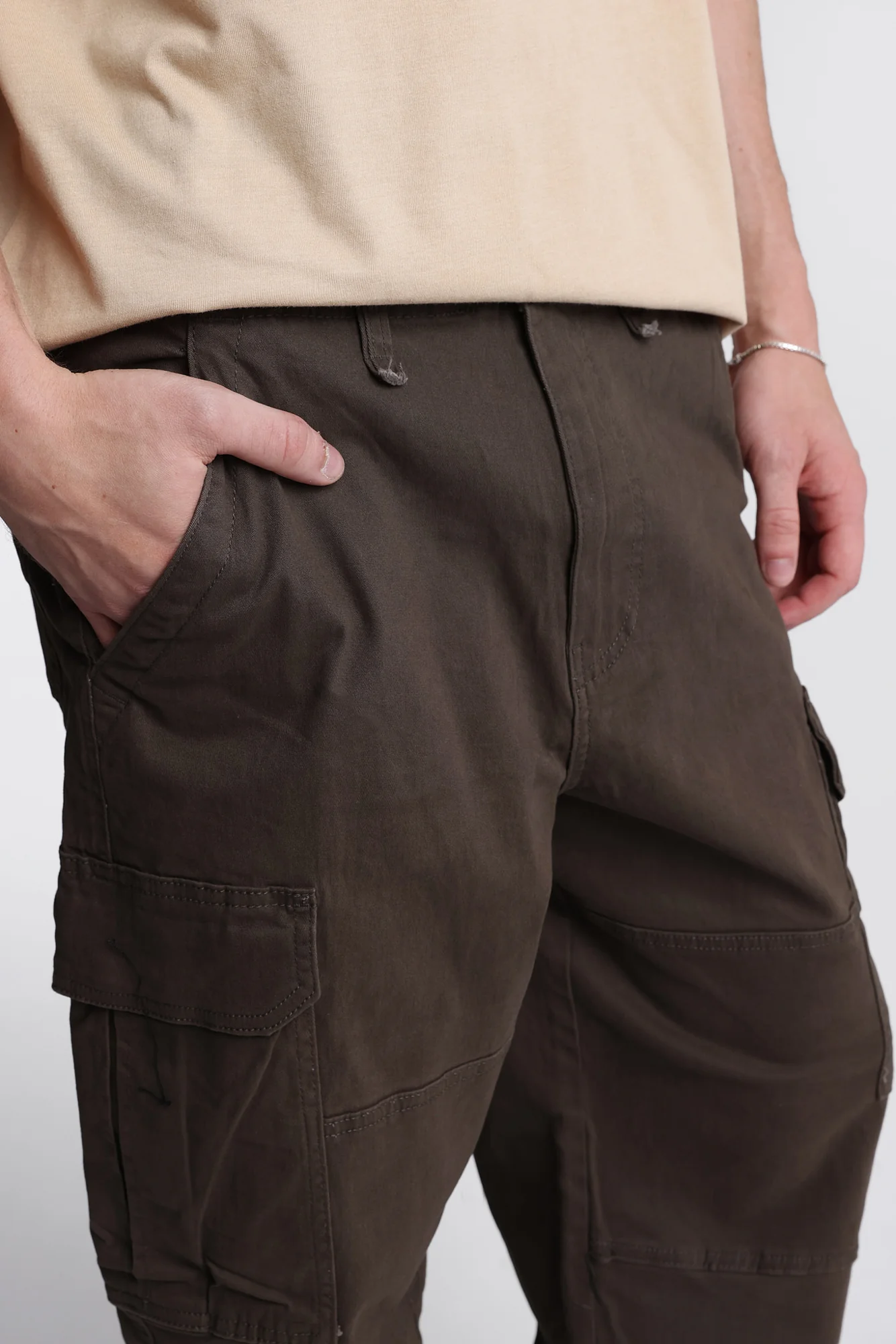Pantalon cargo en sergé skateur ample - Image 10