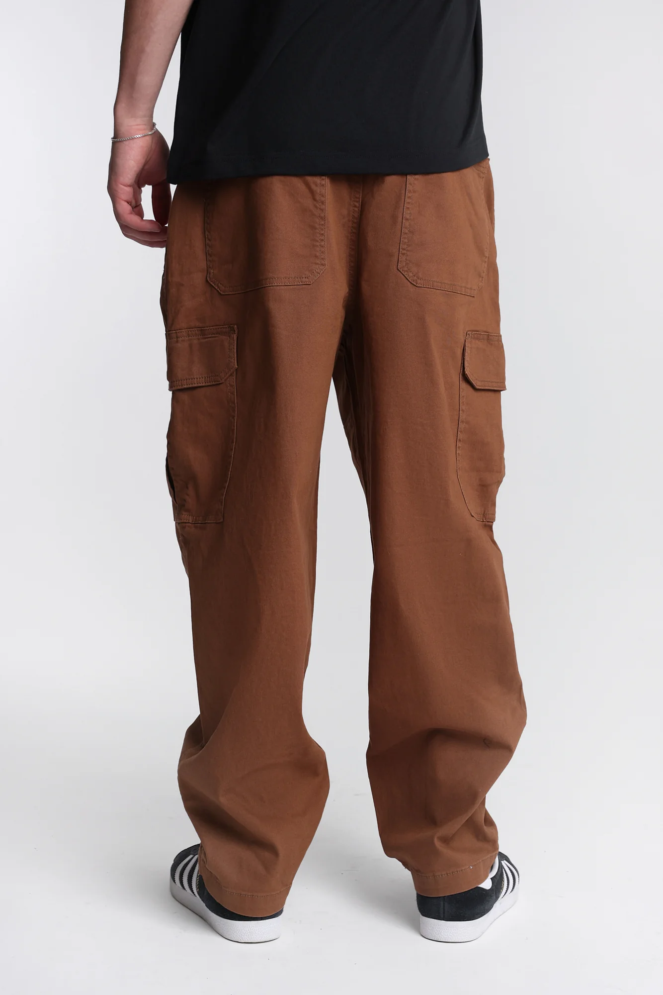 Pantalon cargo en sergé skateur ample - Image 8