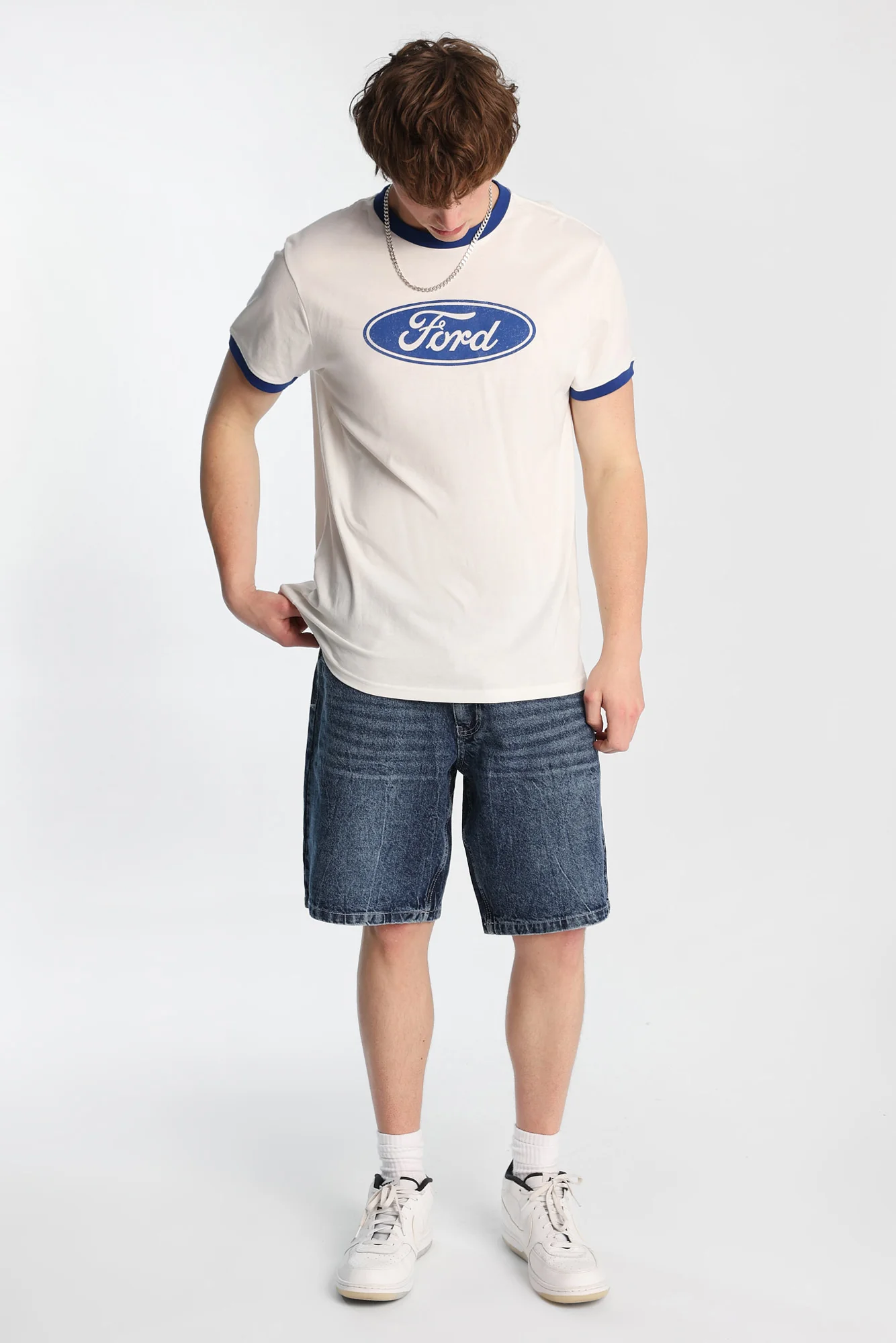 Loose Denim Shorts - Image 4