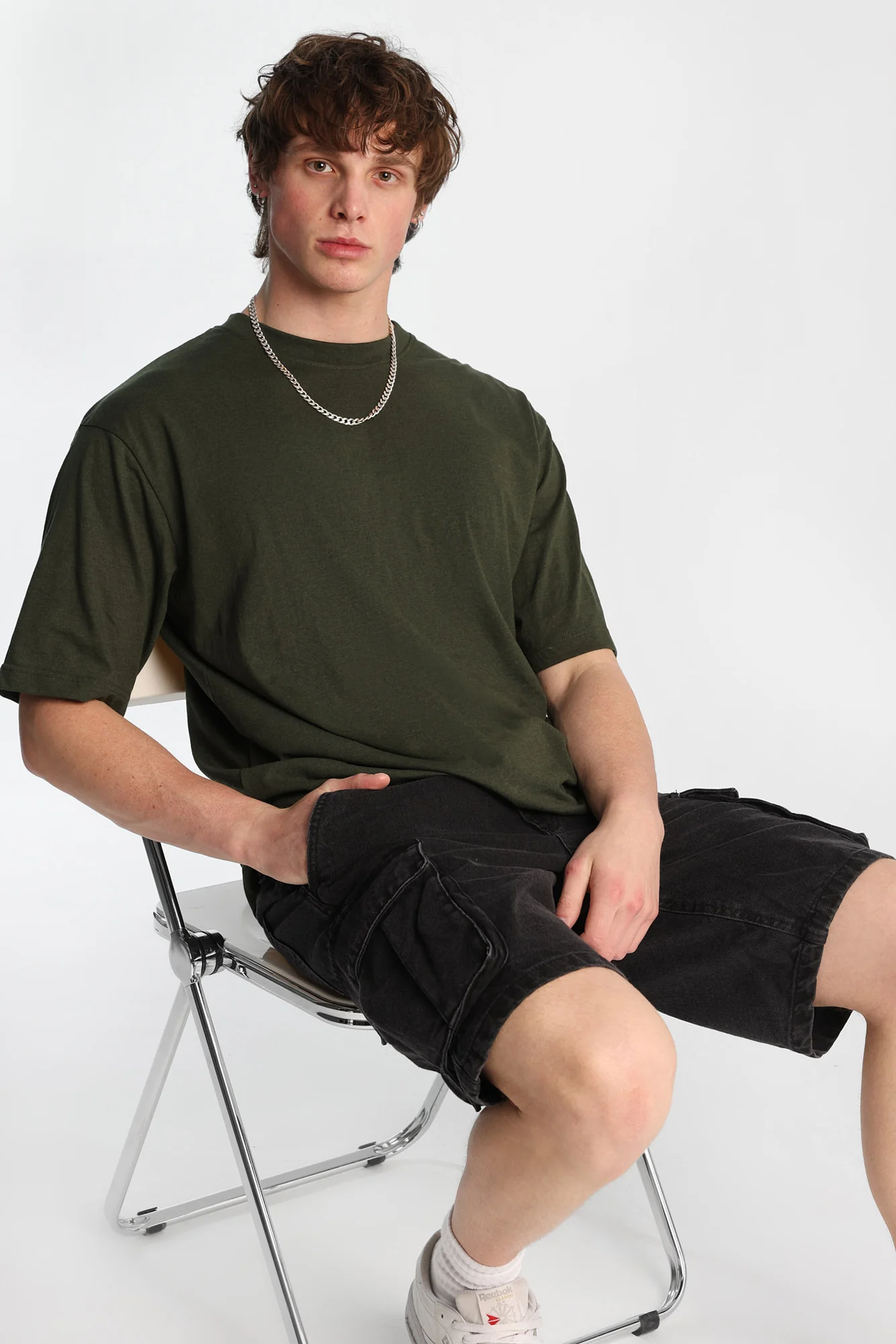 Short cargo en denim - Image 5