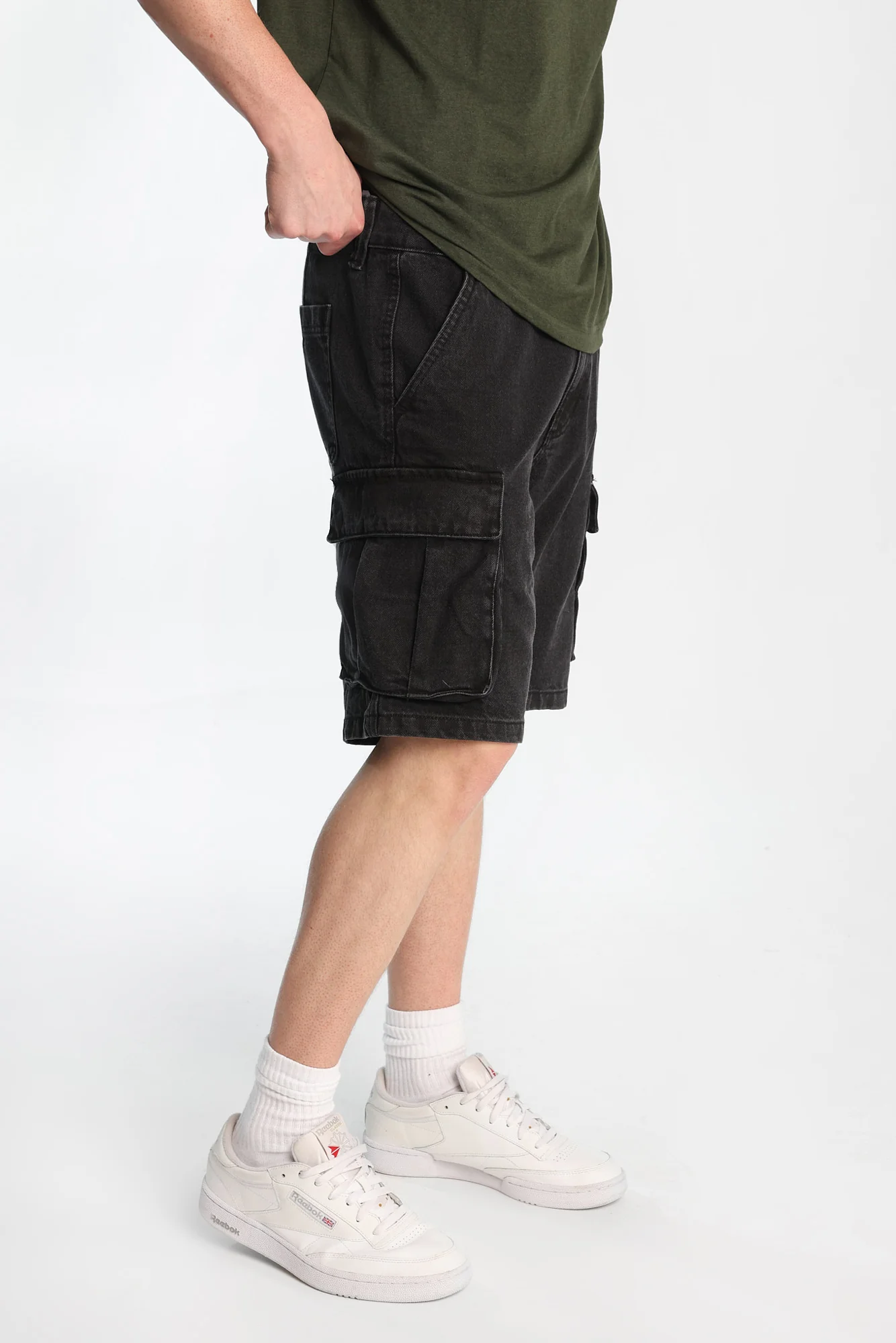 Short cargo en denim - Image 6
