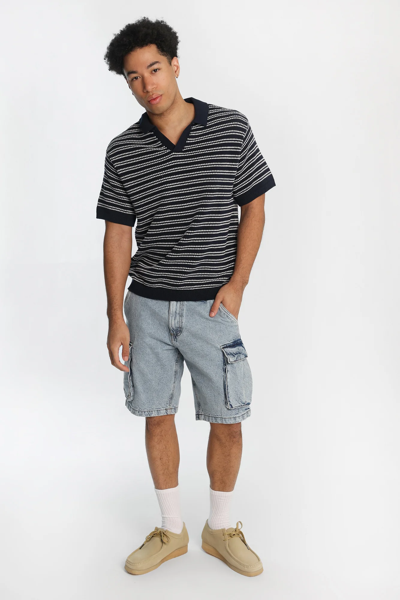 Cargo Denim Shorts - Image 4