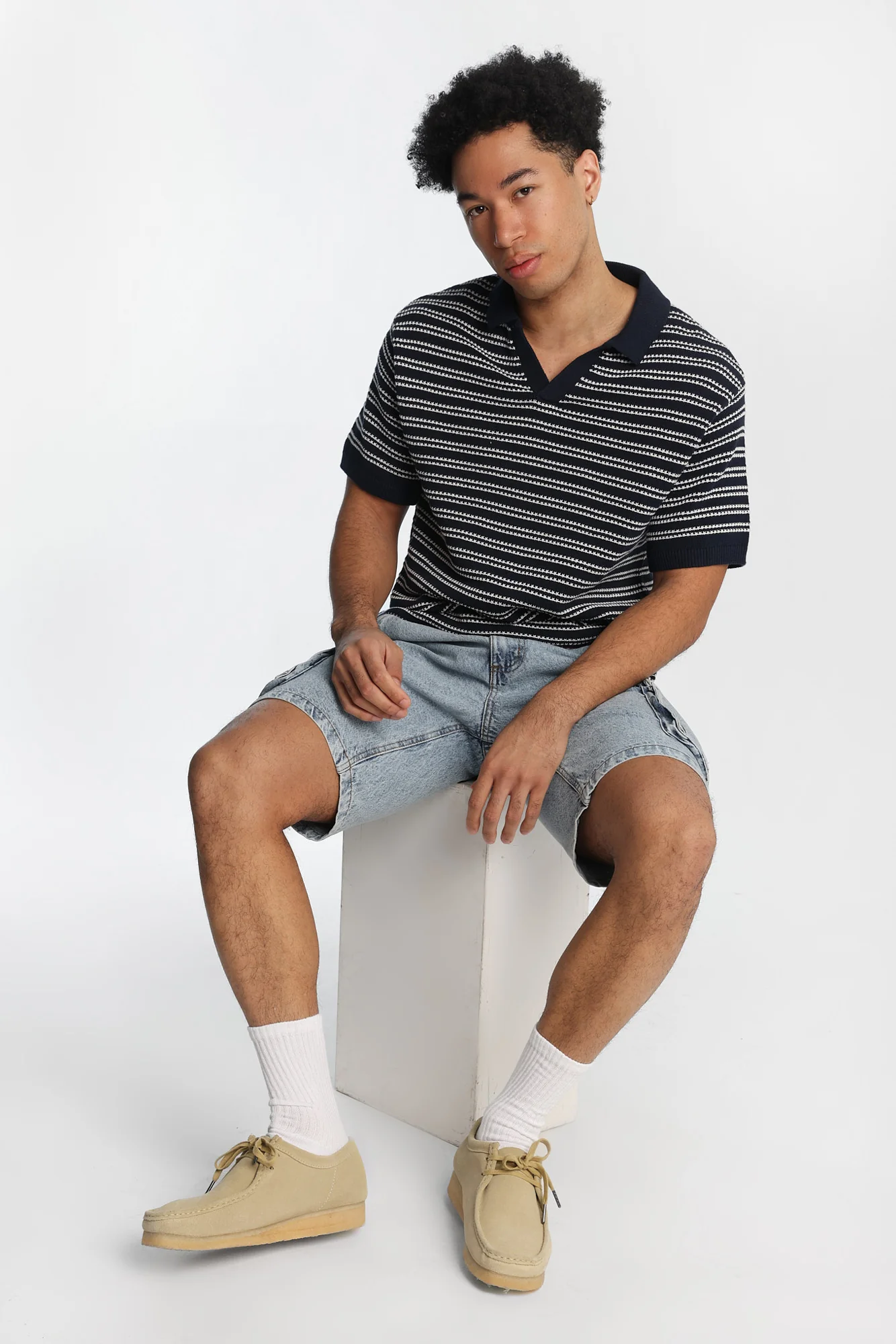 Cargo Denim Shorts - Image 5