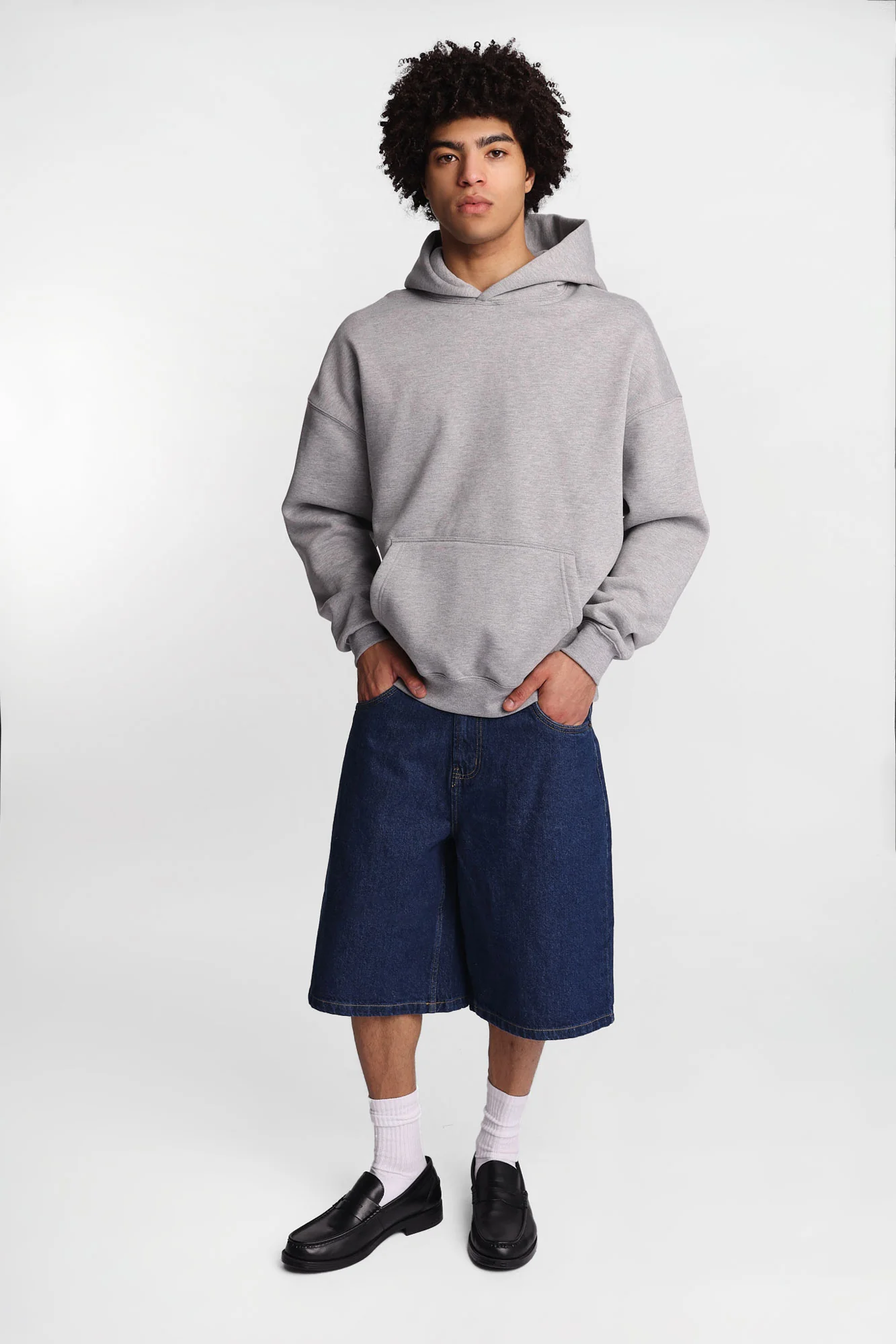 Short en denim ample - Image 4