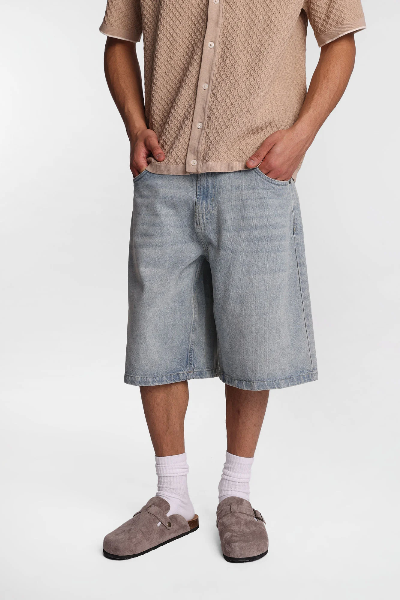 Baggy Denim Shorts