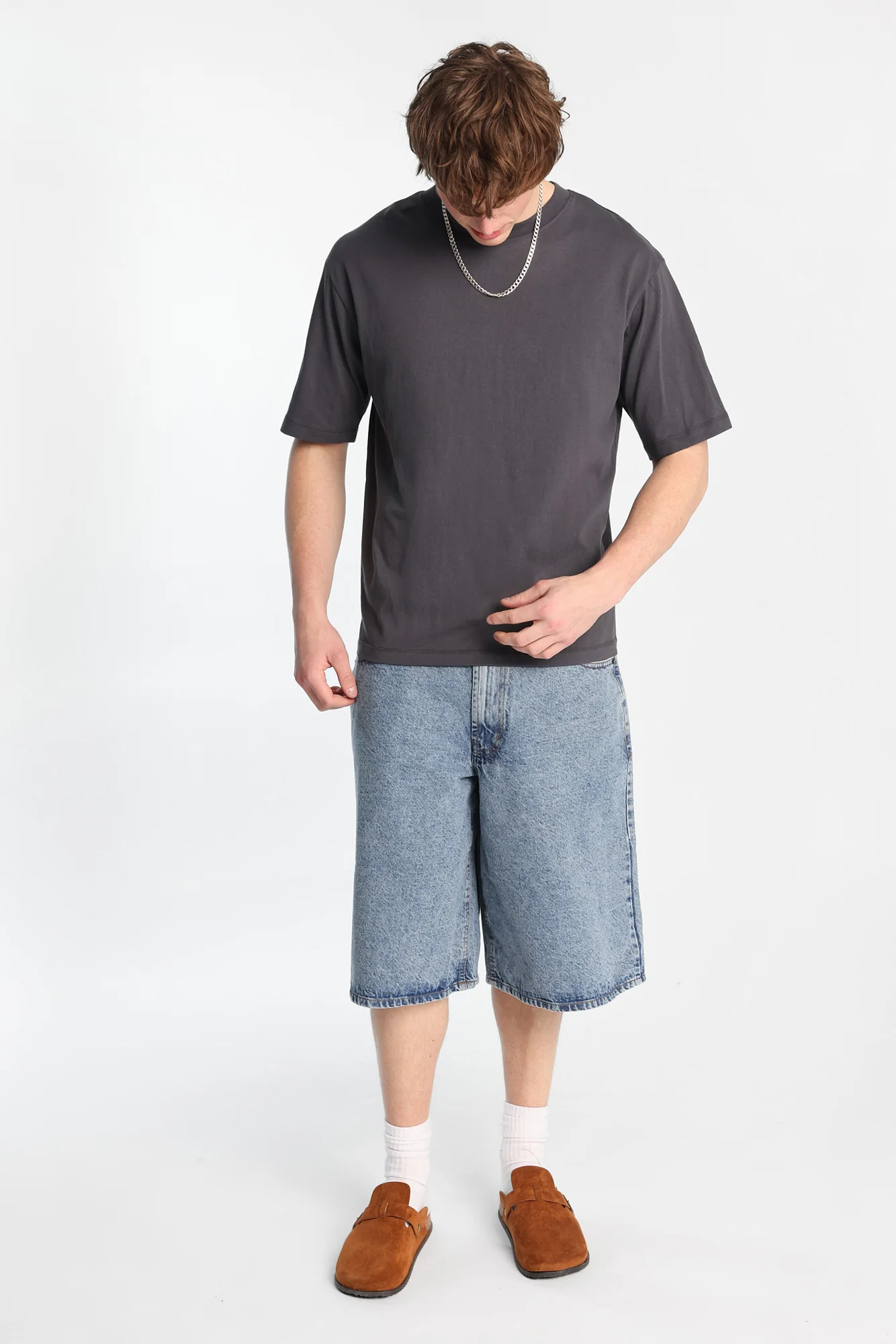 Short en jean ample - Image 4