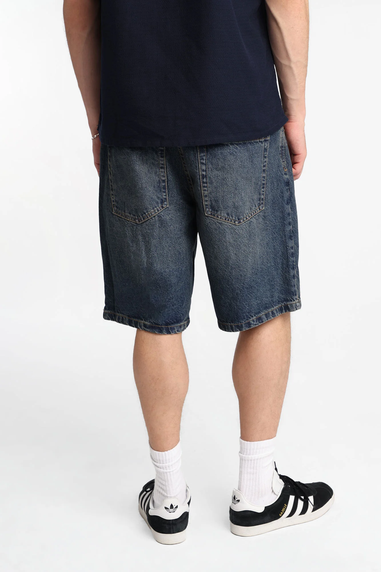 Loose Denim Shorts - Image 3