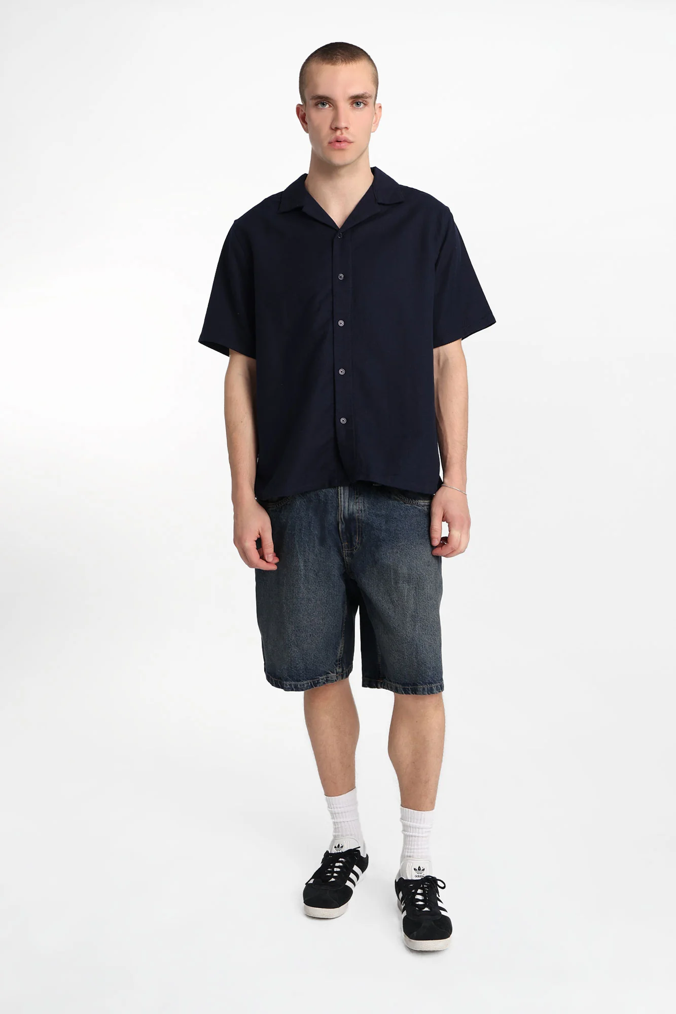 Loose Denim Shorts - Image 4