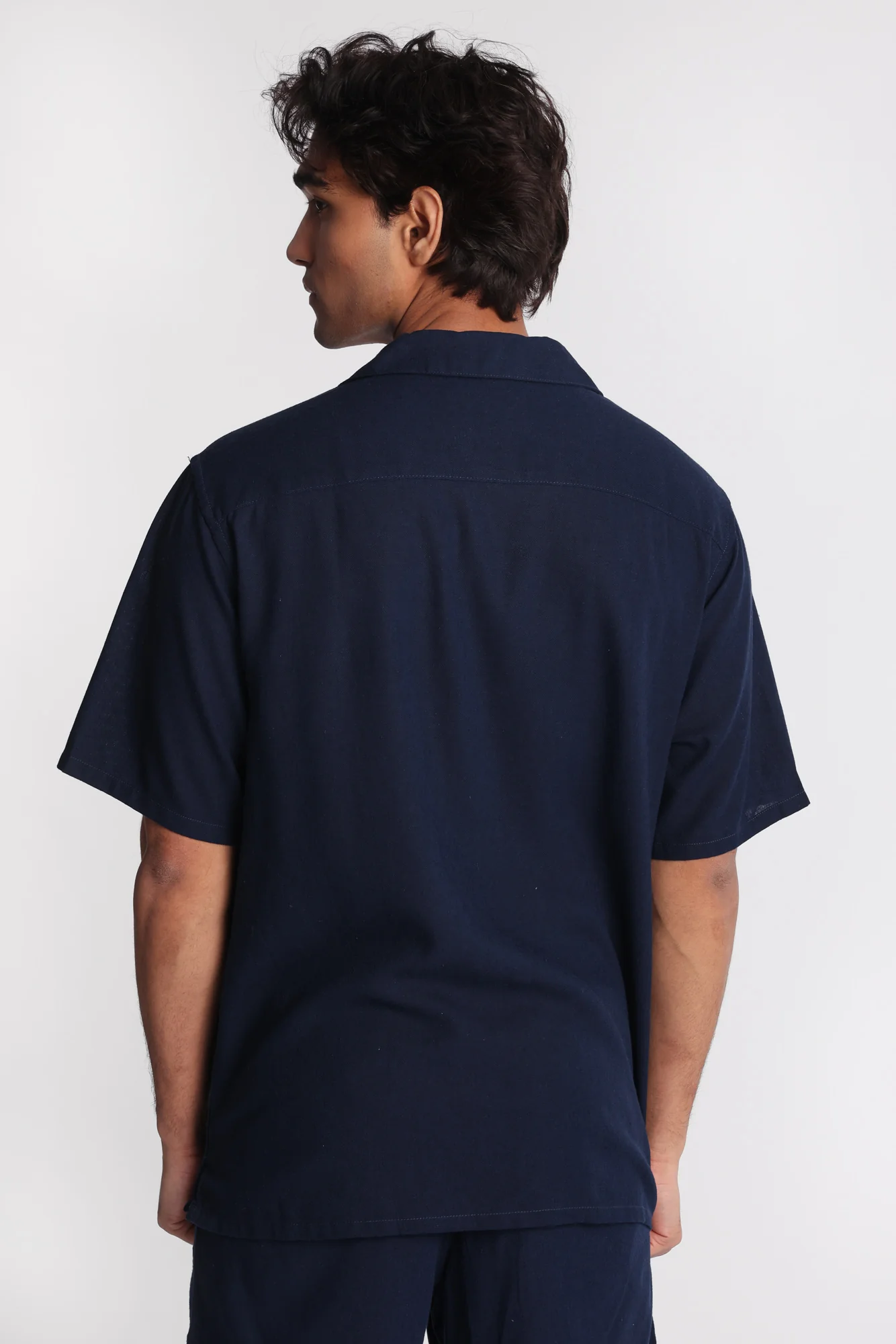 Linen-Blend Button-Up Shirt - Image 24