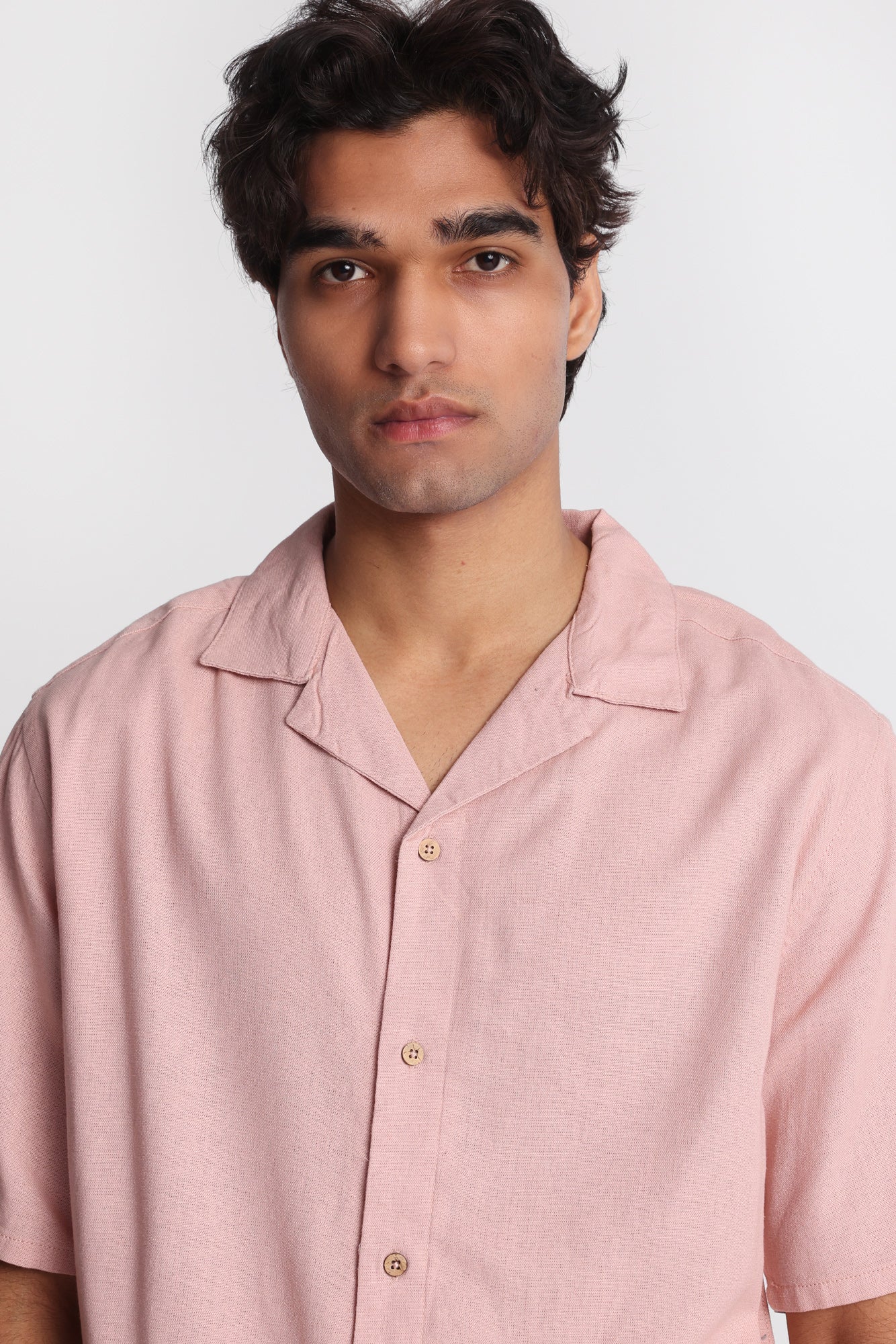 Linen-Blend Button-Up Shirt - Image 31