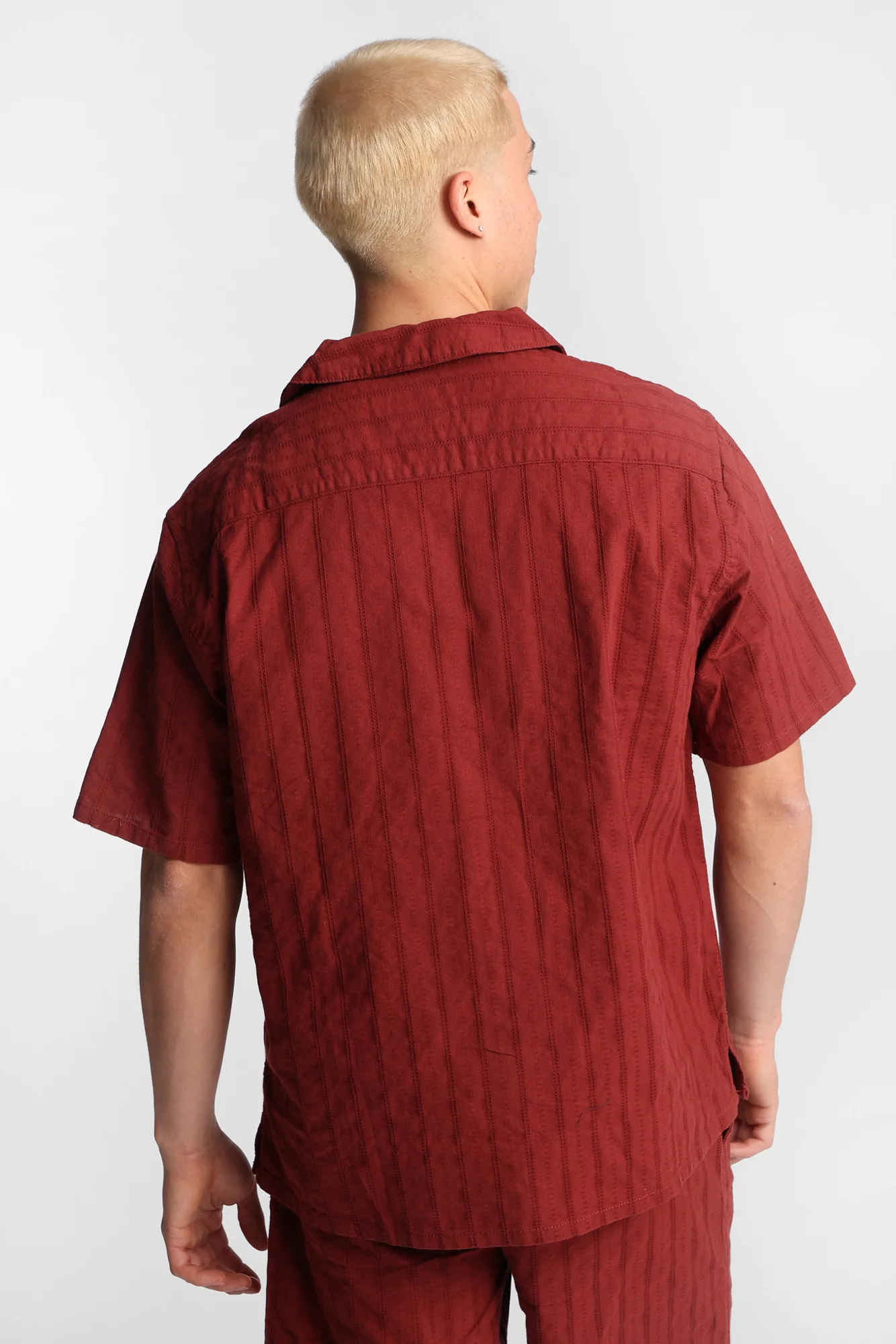 Chemise texturée boutonnée - Image 15