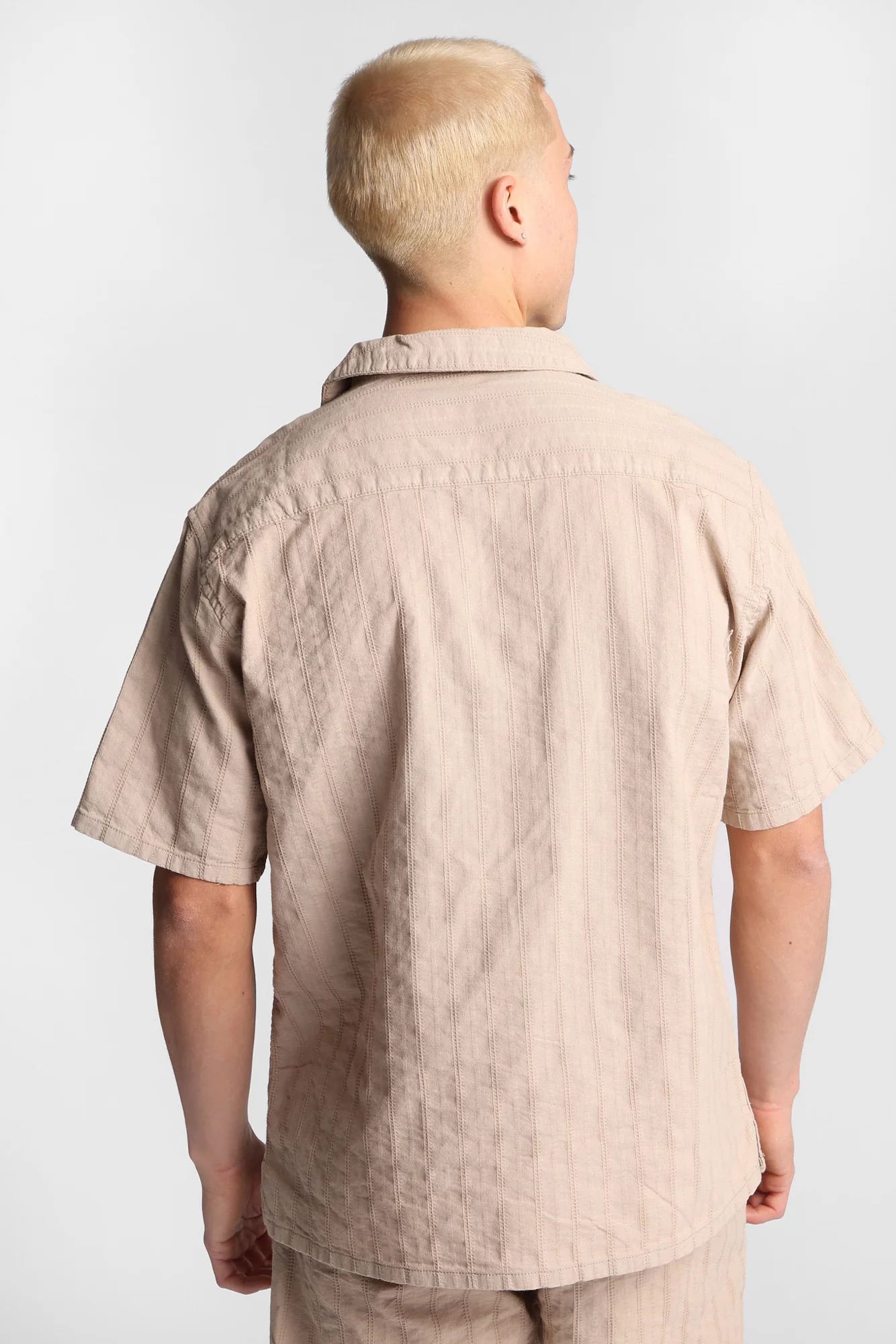 Chemise texturée boutonnée - Image 4