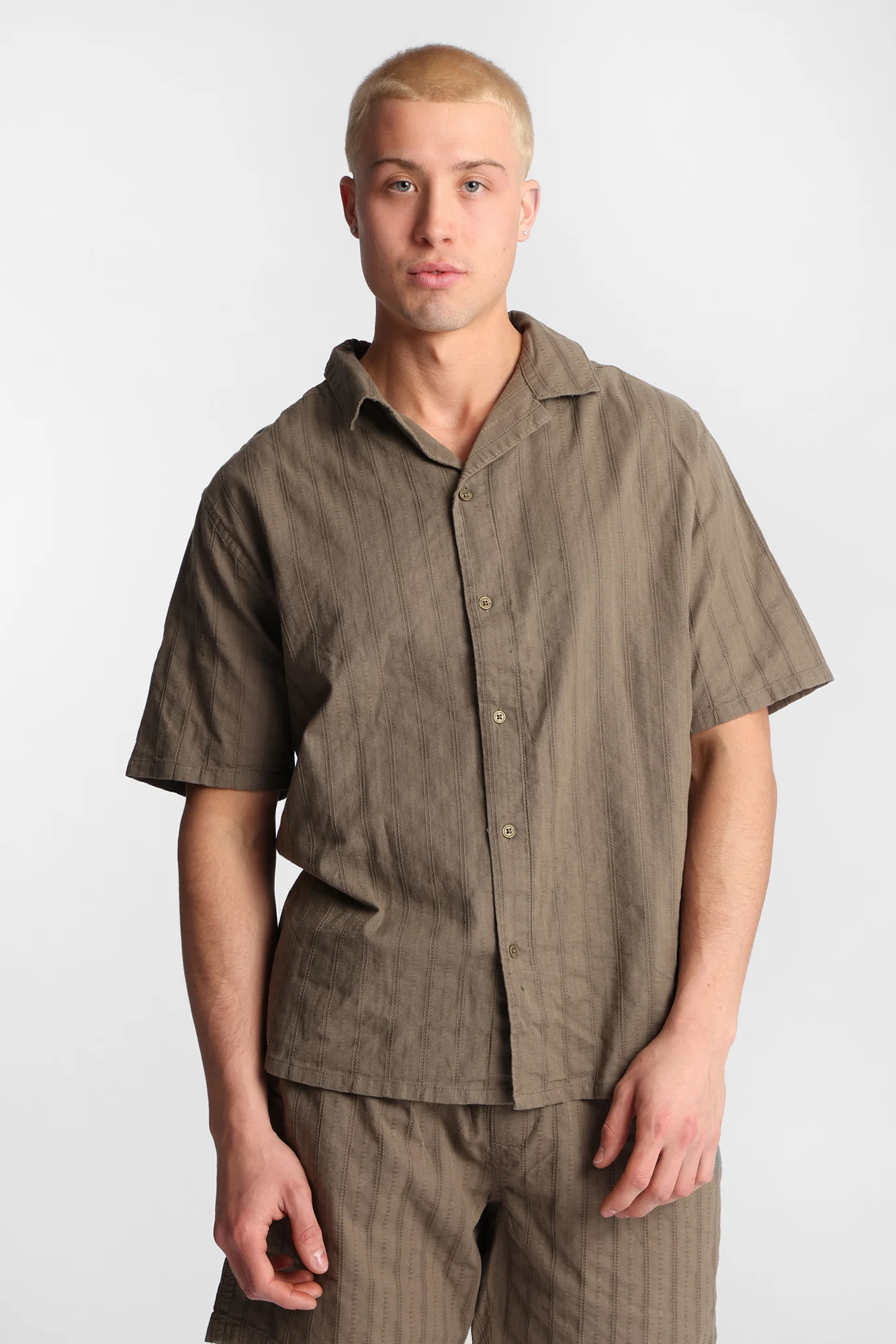 Chemise texturée boutonnée - Image 6