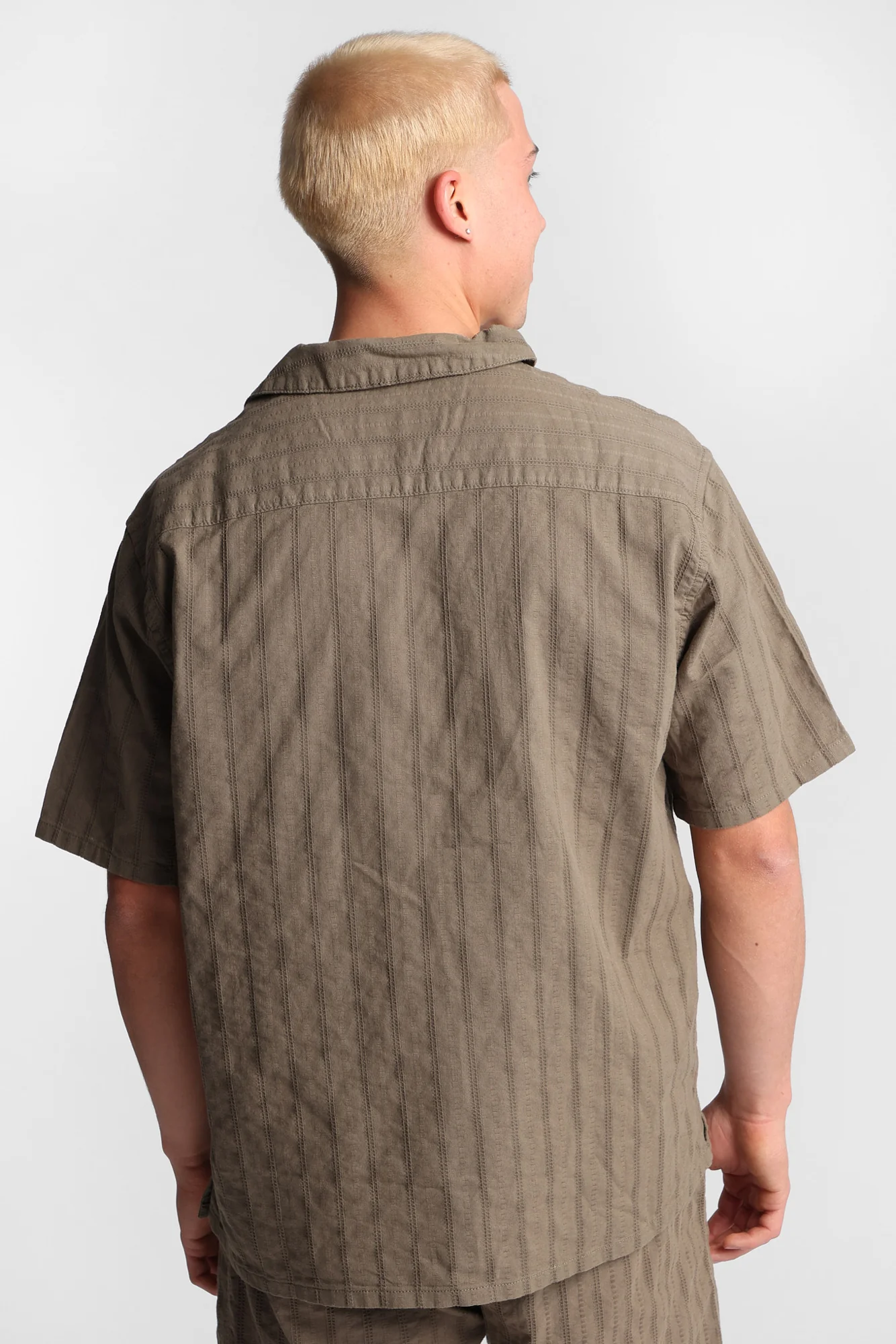 Chemise texturée boutonnée - Image 8
