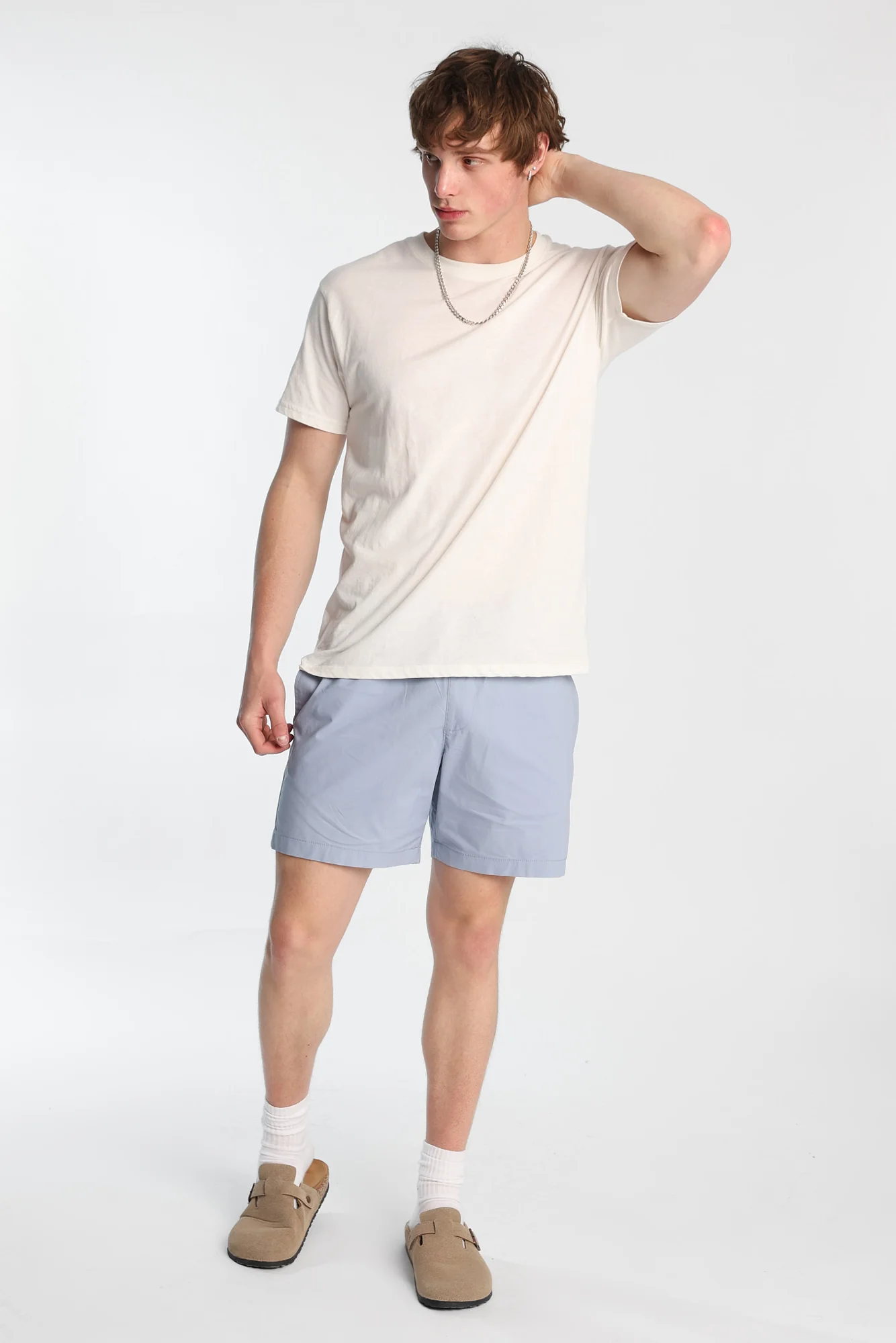 Short en popeline de coton - Image 32