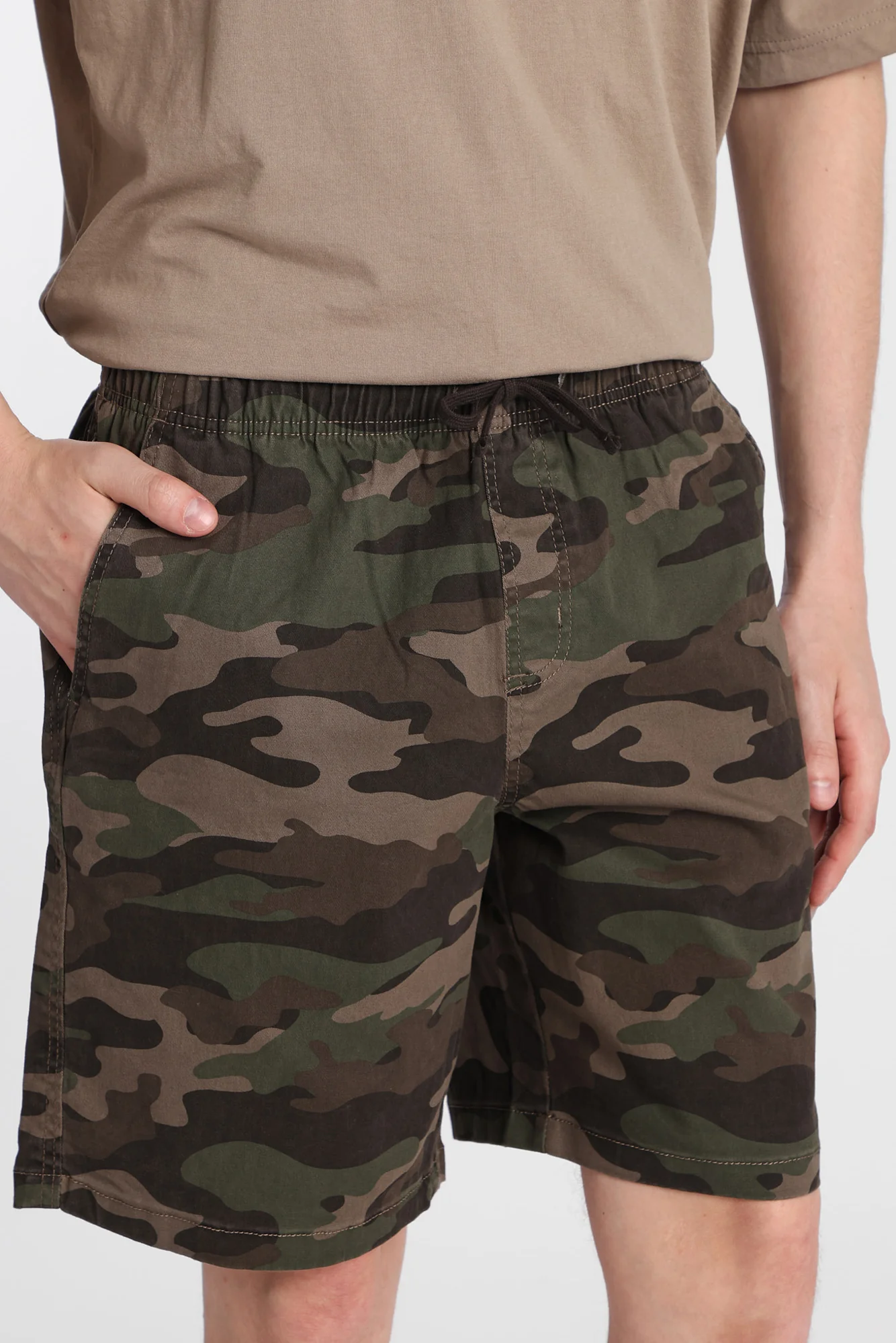 Short en sergé motif camouflage - Image 10