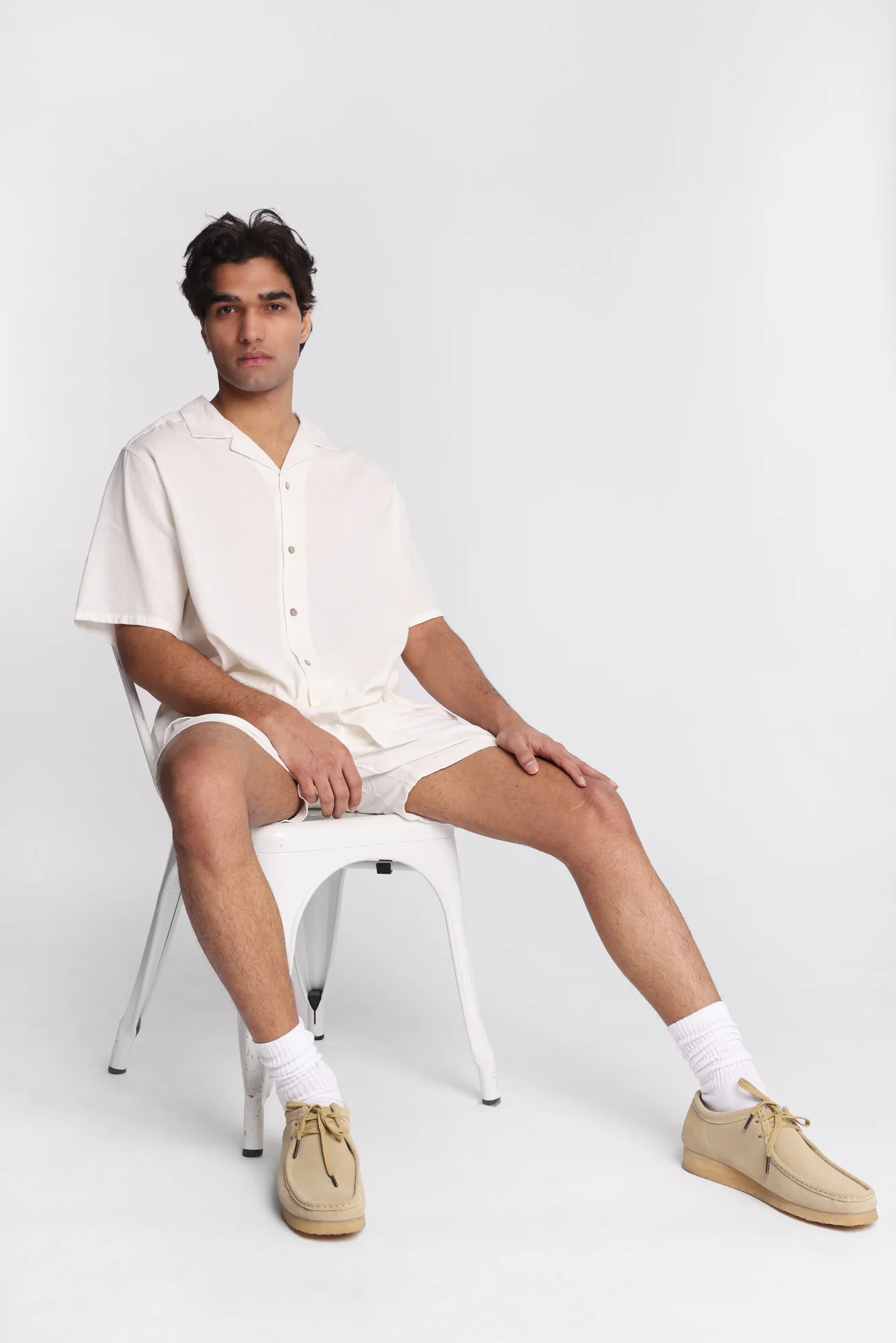 Linen-Blend 7" Shorts - Image 10
