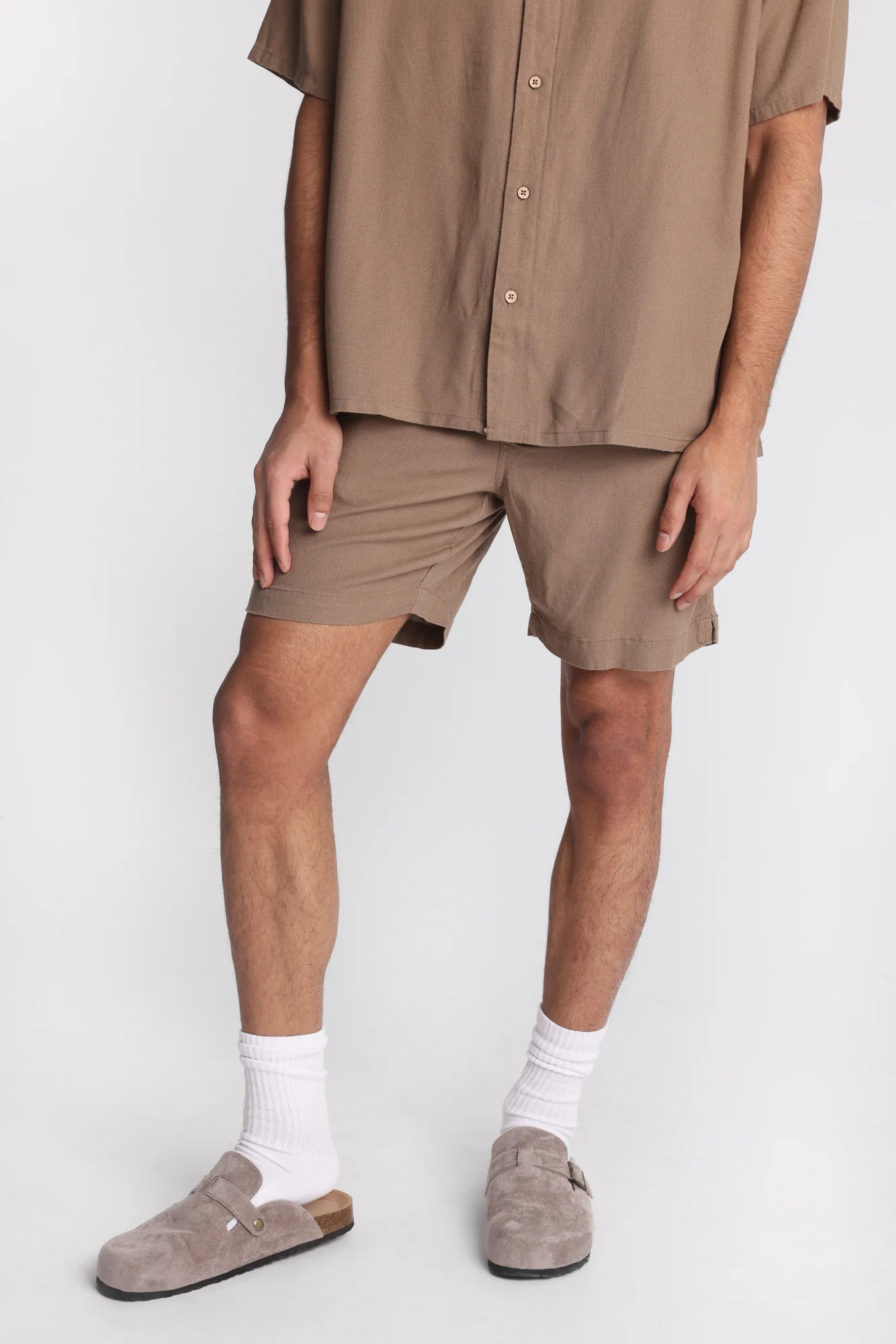 Linen-Blend 7" Shorts - Image 11