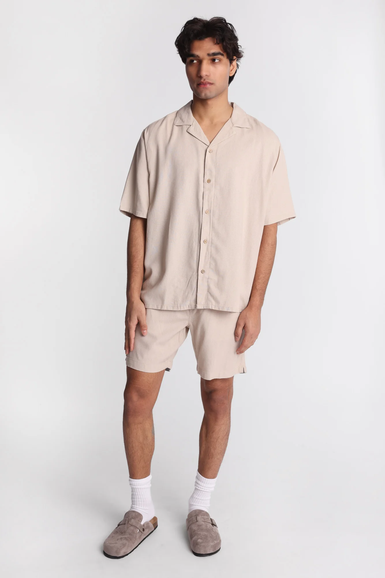 Linen-Blend 7" Shorts - Image 18