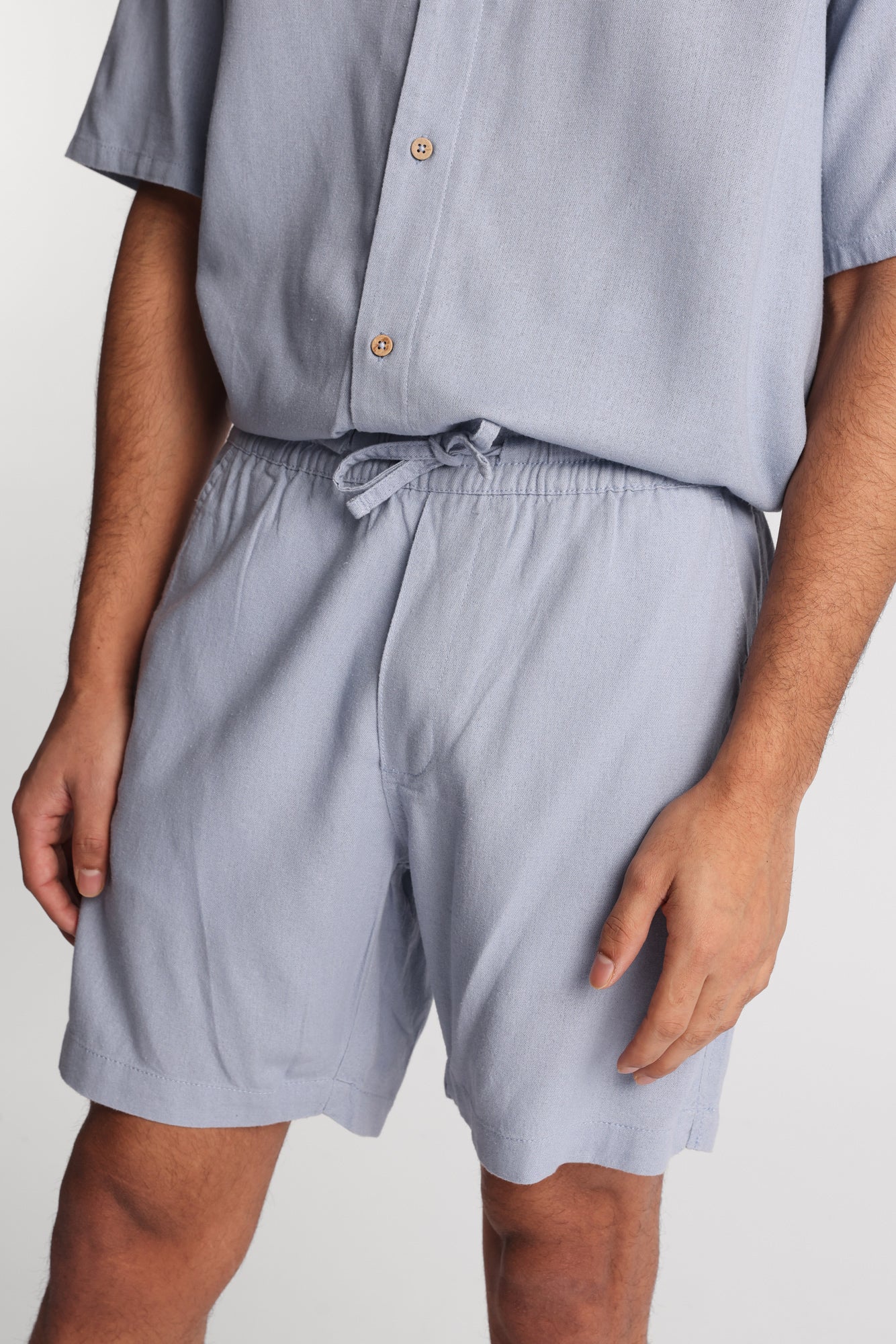 Short en mélange de lin 7 po - Image 24