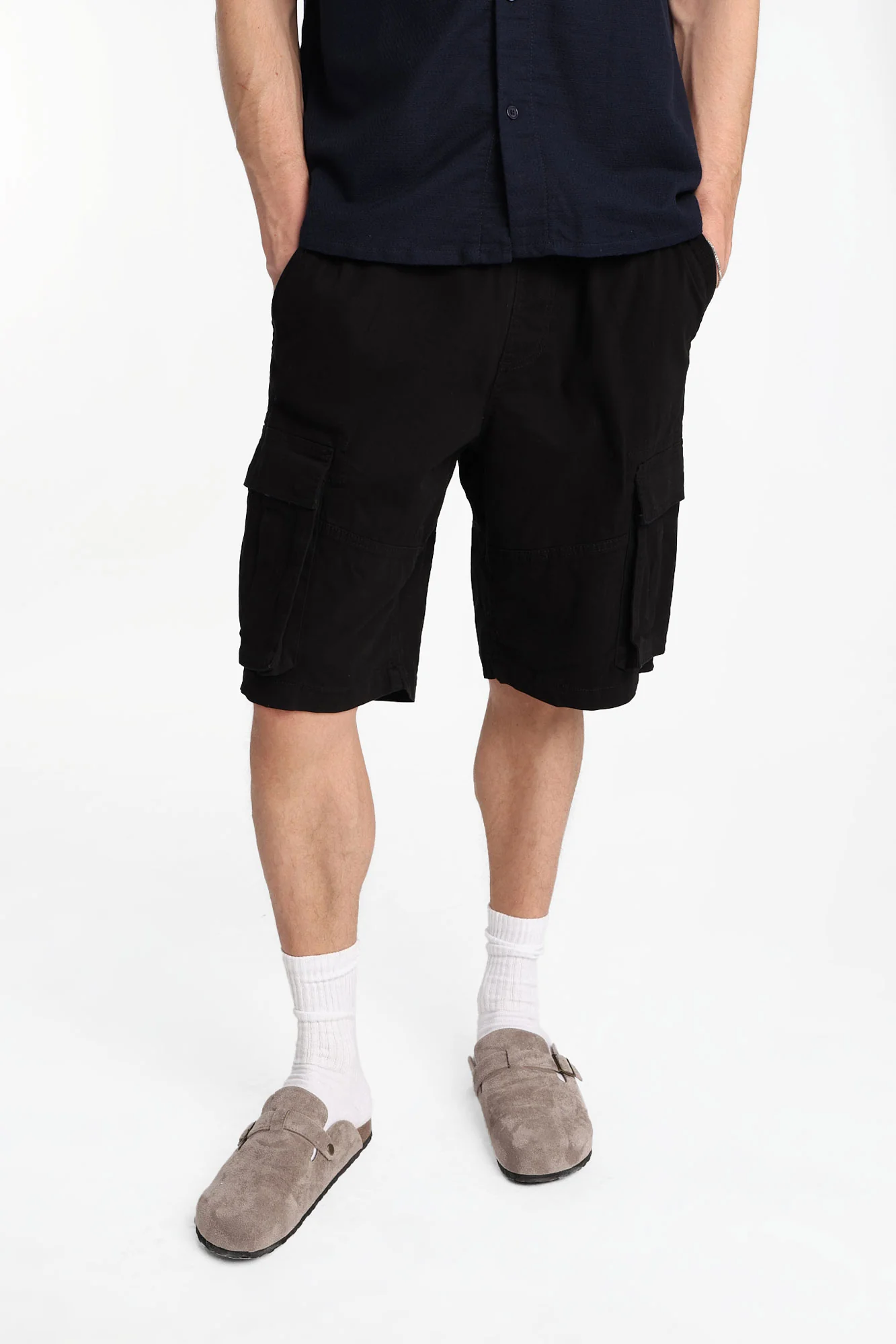 Twill Cargo Shorts 11"