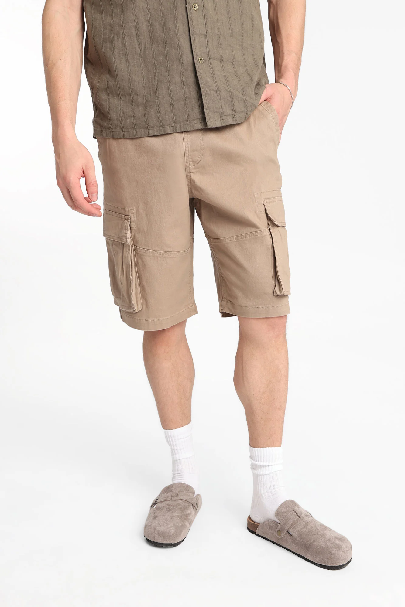 Twill Cargo Shorts 11" - Image 13