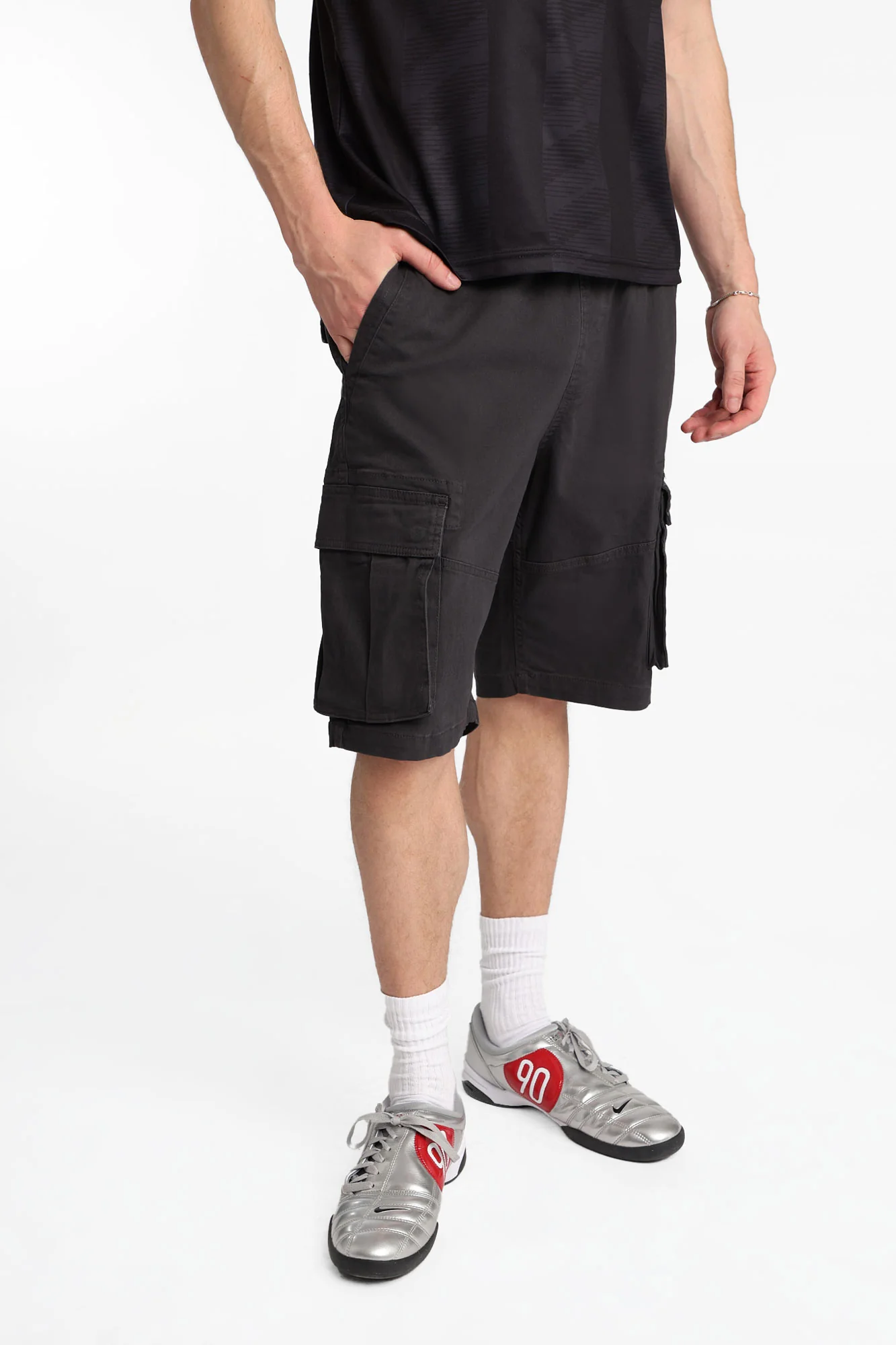 Twill Cargo Shorts 11" - Image 5