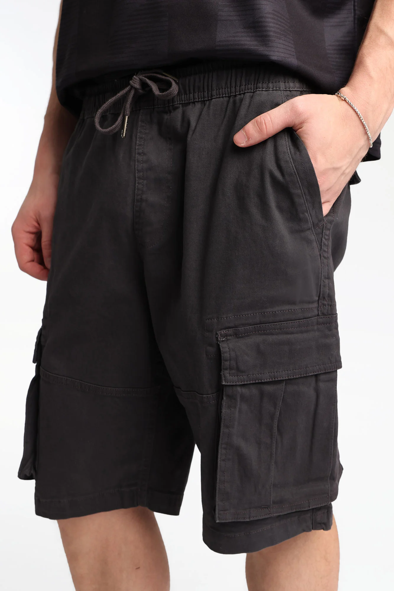 Twill Cargo Shorts 11" - Image 6