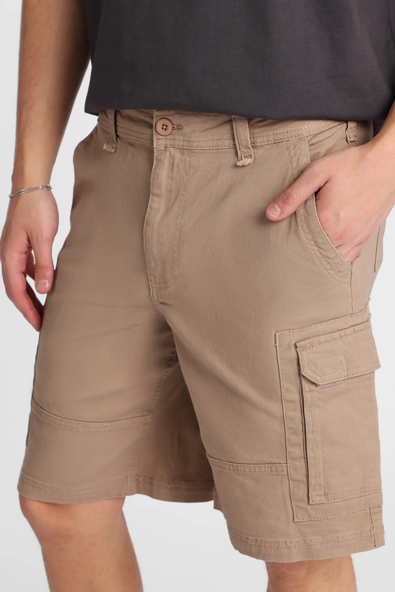 Twill Cargo Shorts 11" - Image 2