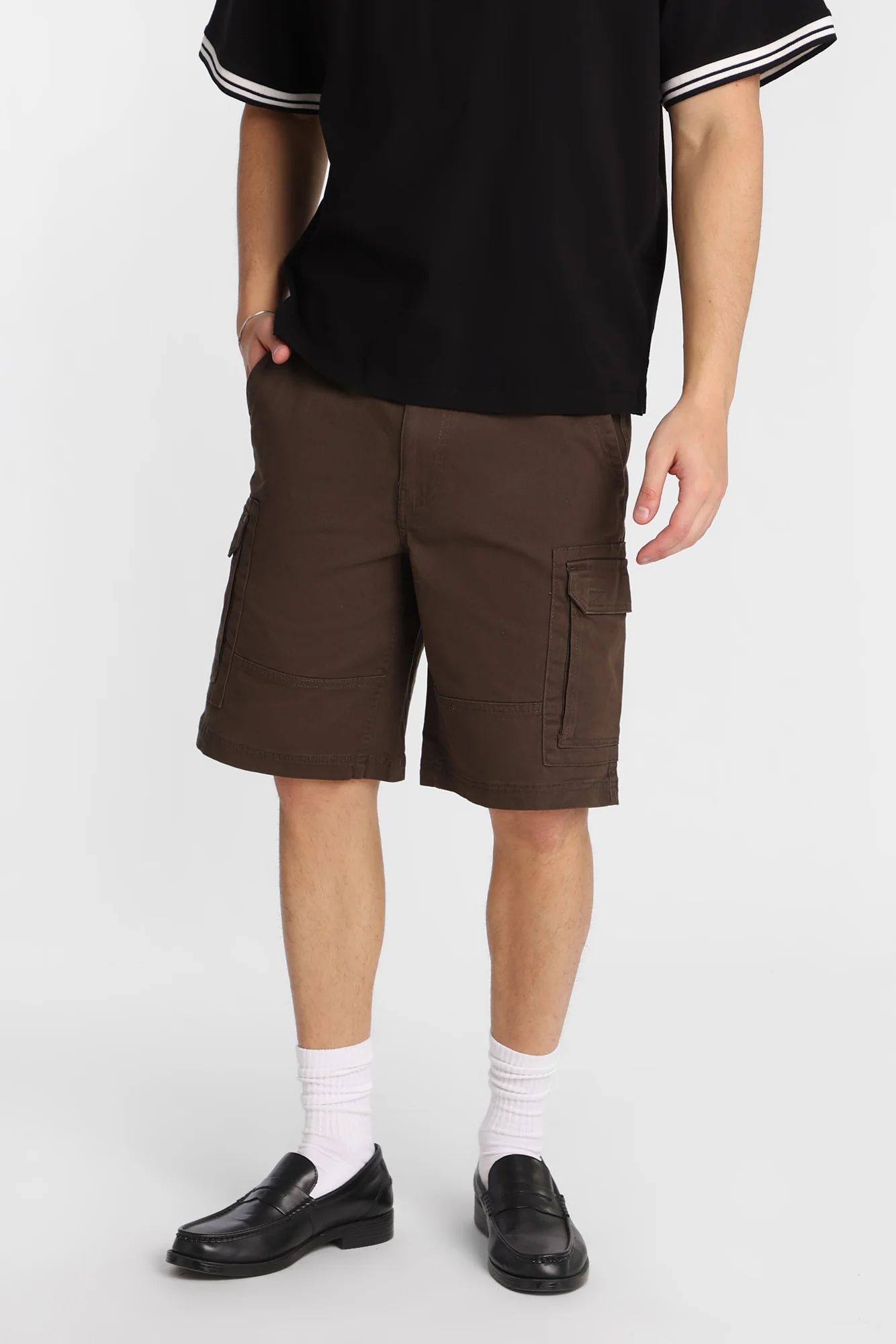 Twill Cargo Shorts 11" - Image 6