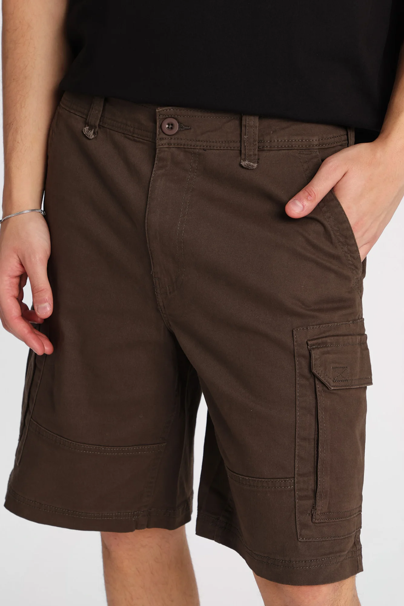 Twill Cargo Shorts 11" - Image 7