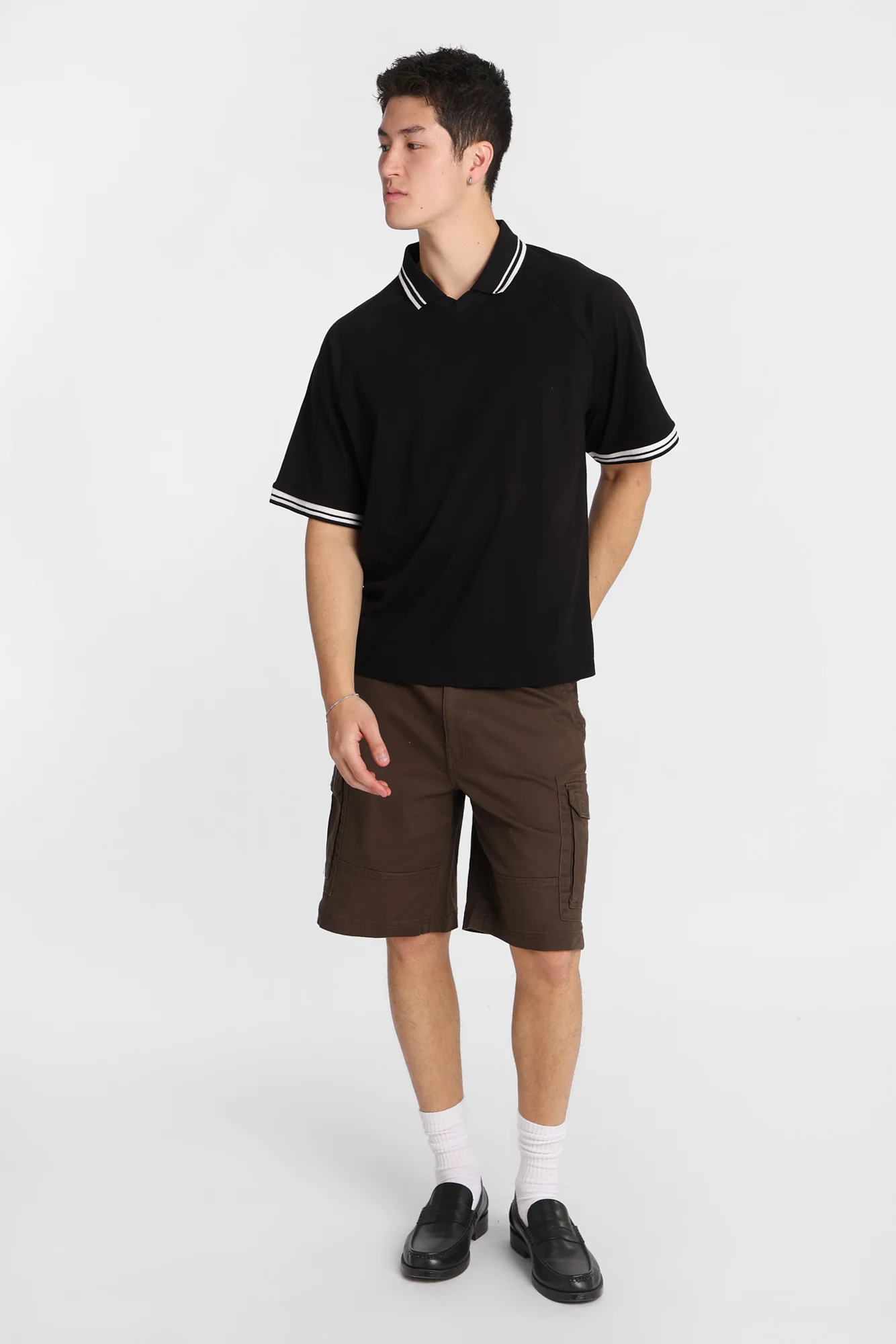 Twill Cargo Shorts 11" - Image 9