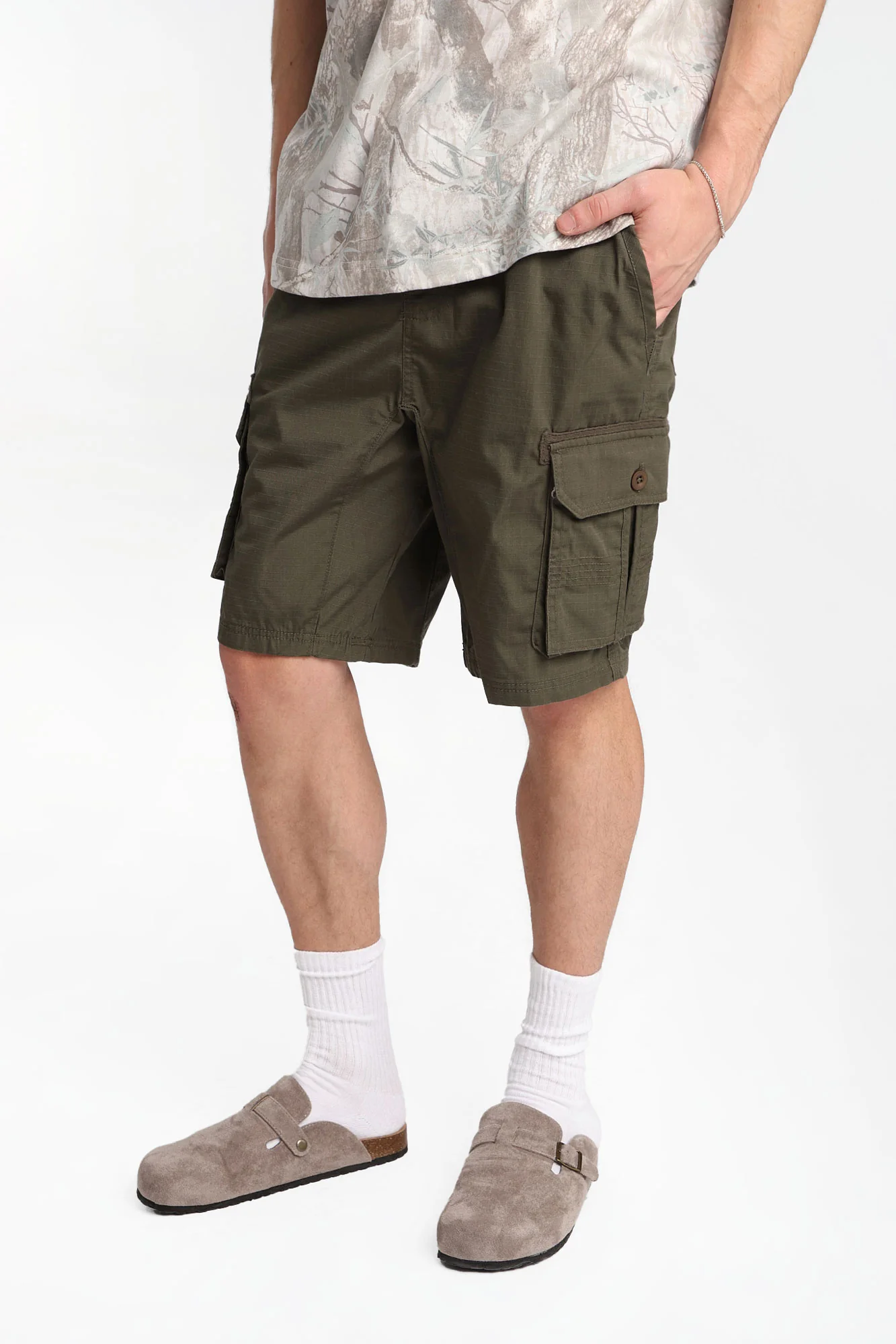 Short cargo en tissu ripstop