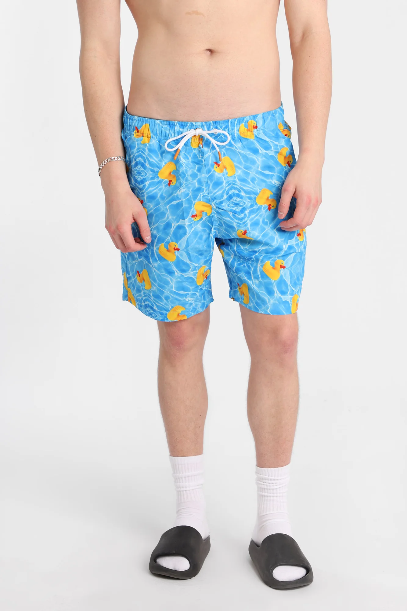 Short de bain canards en caoutchouc 7 po