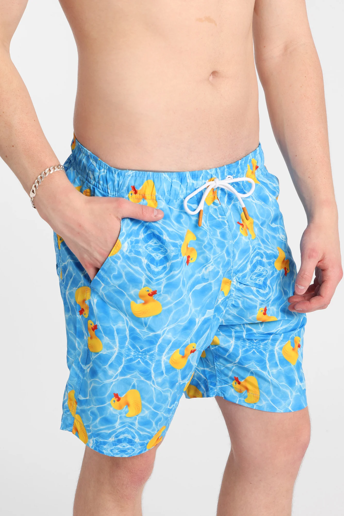 Short de bain canards en caoutchouc 7 po - Image 2