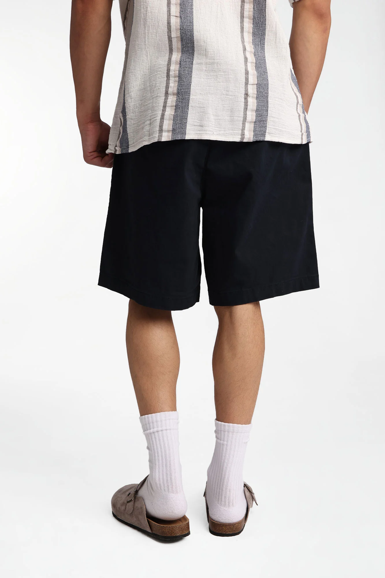 Short en sergé coupe ample - Image 12