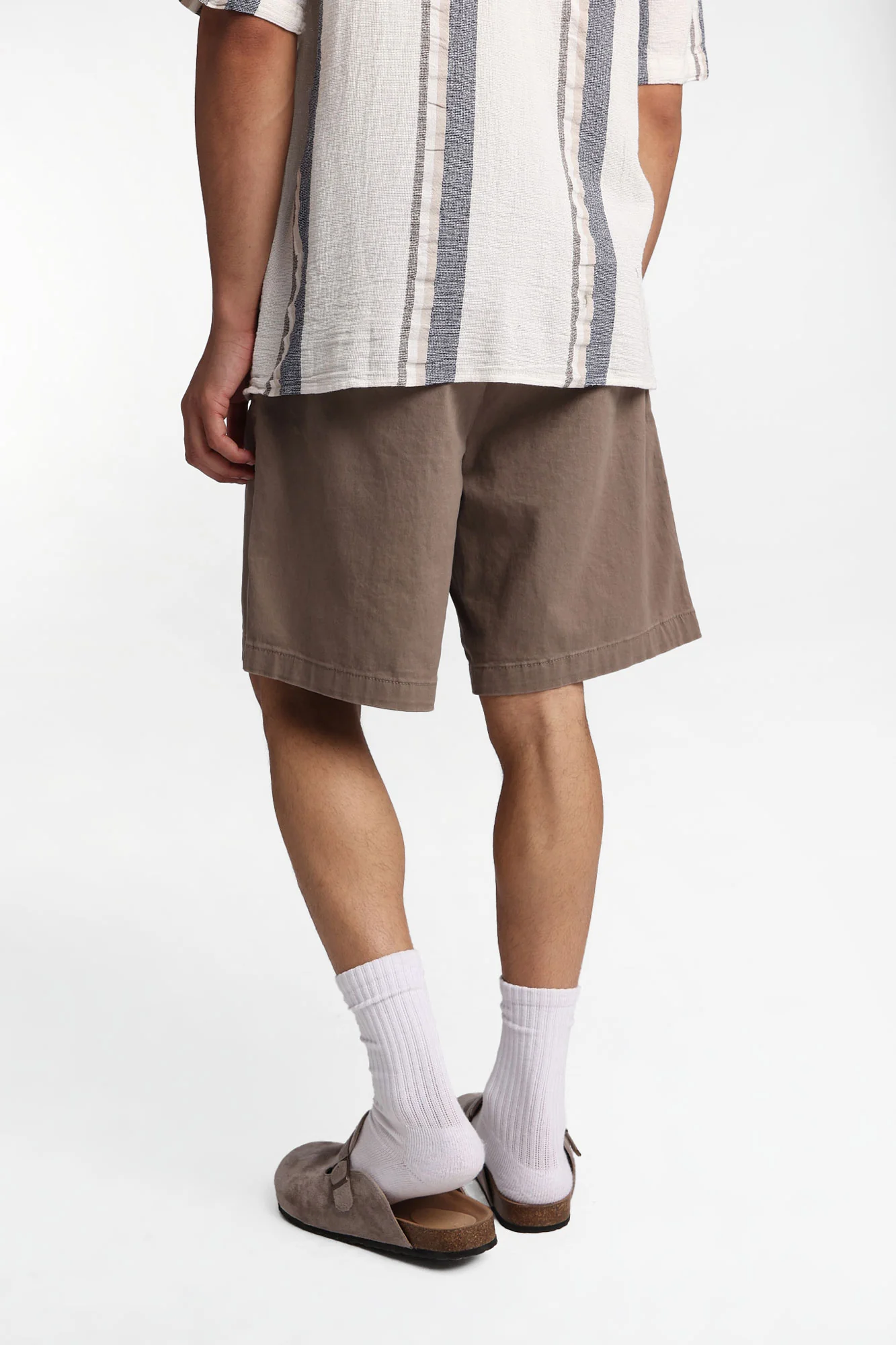 Short en sergé coupe ample - Image 15