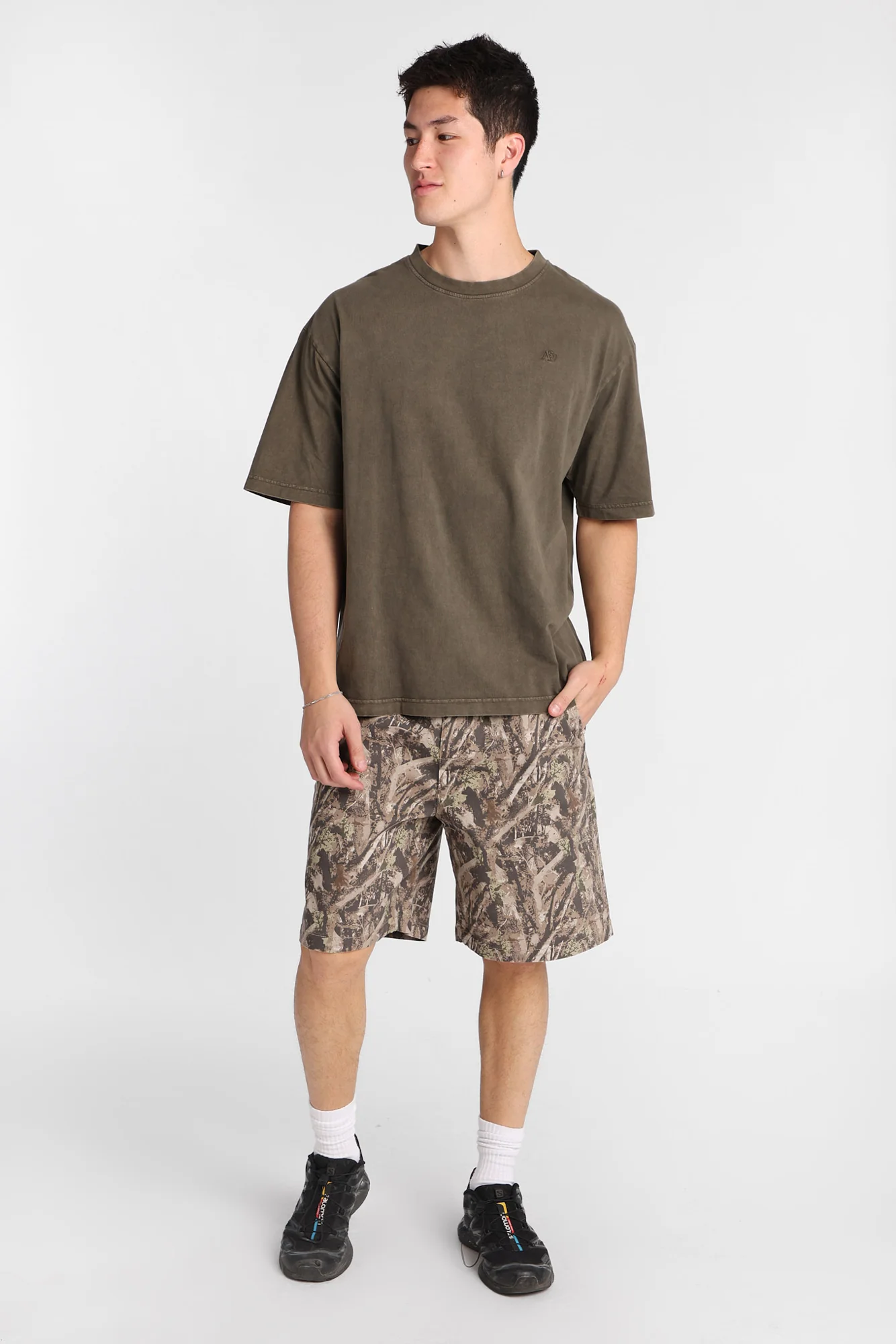 Loose Twill Shorts - Image 10