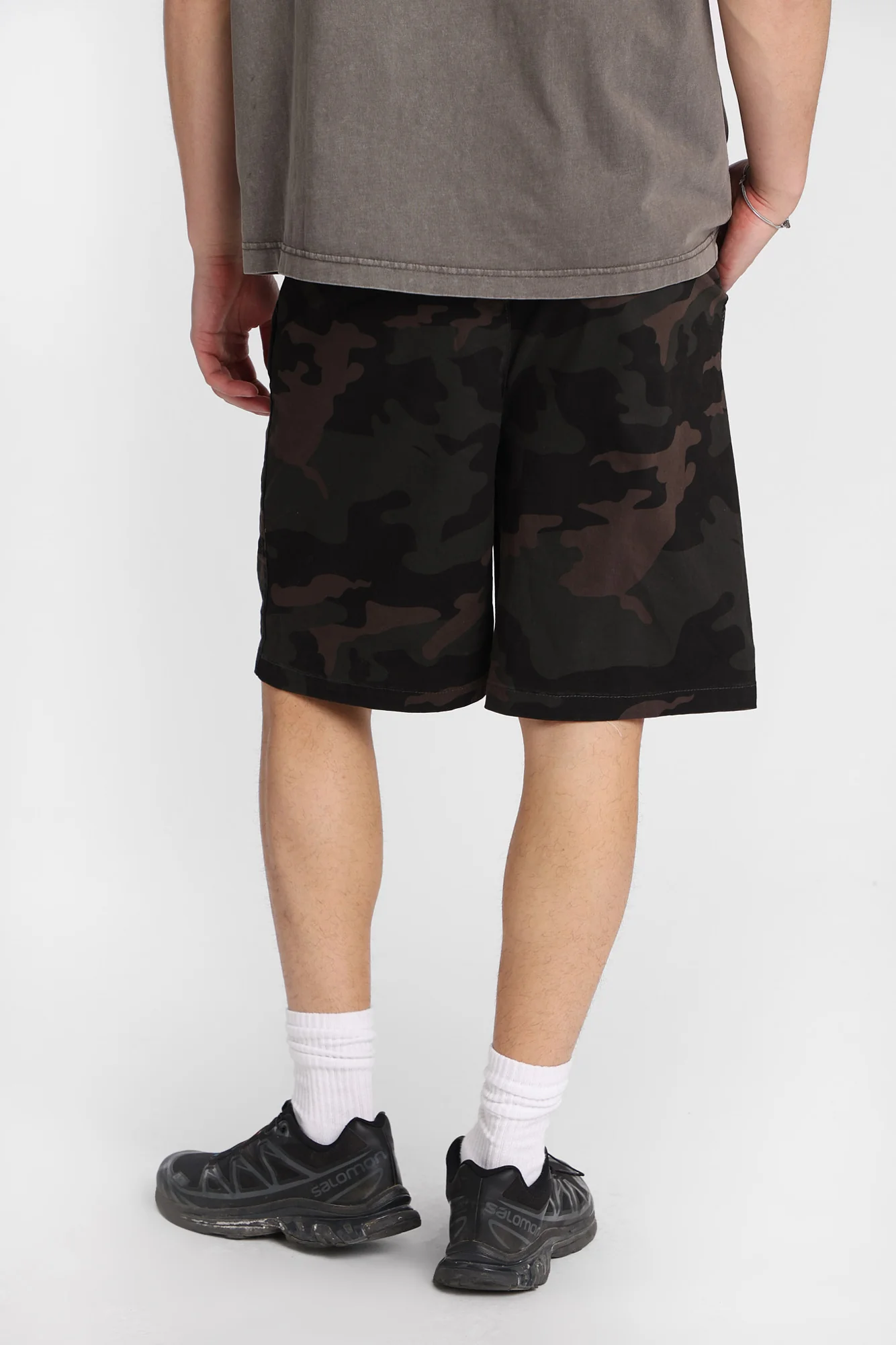 Short en sergé coupe ample - Image 12