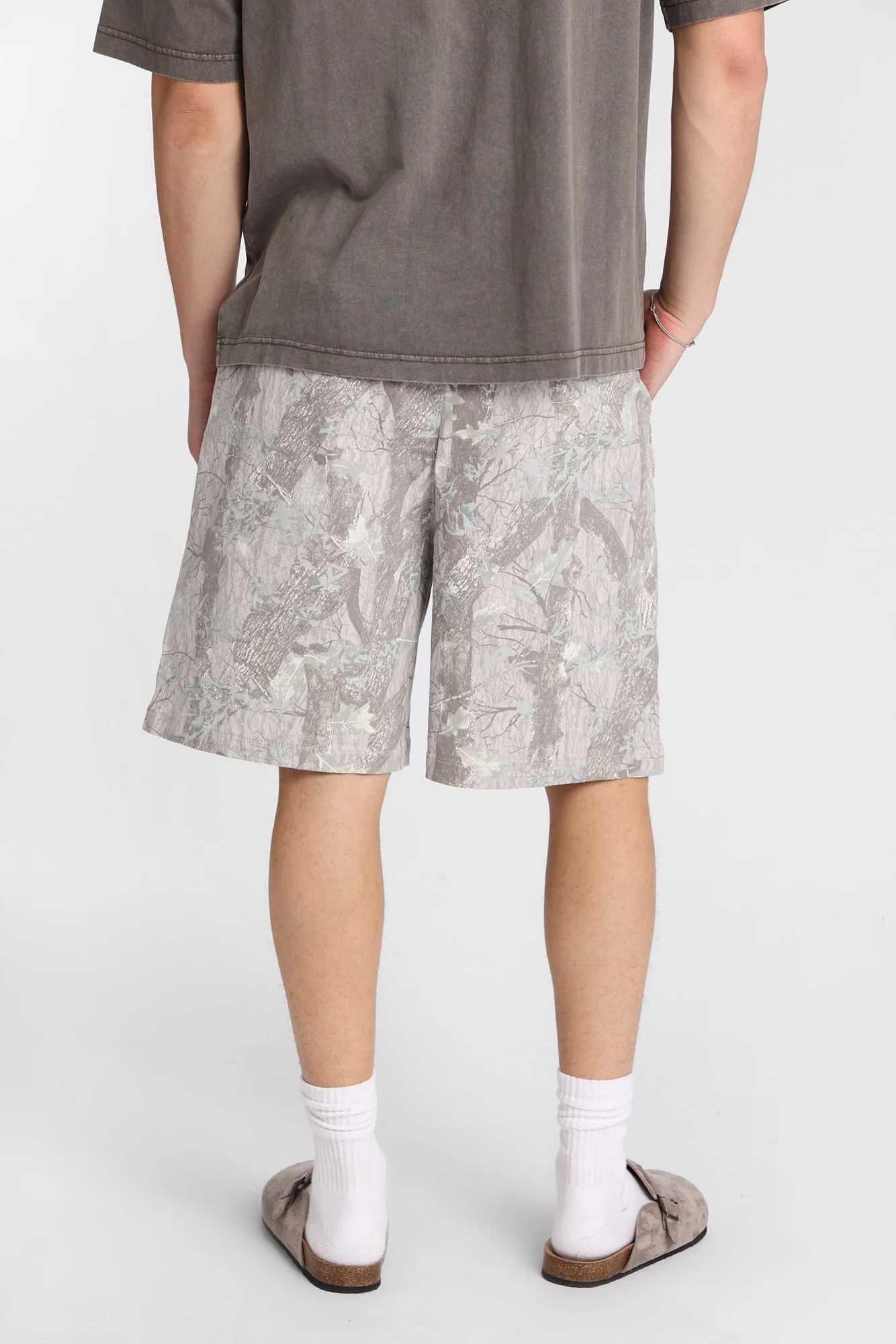 Short en sergé coupe ample - Image 15