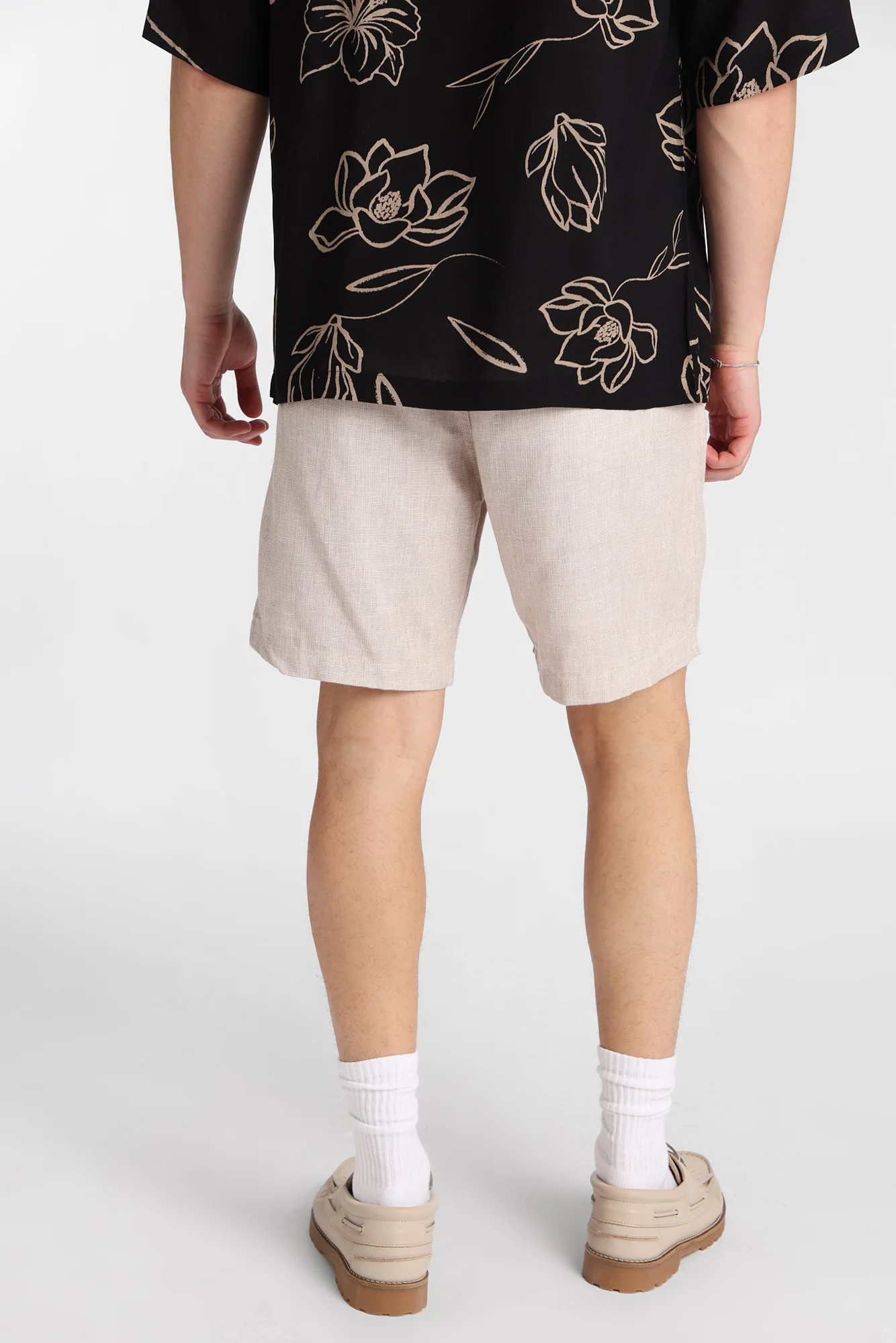 Short en mélange de lin 7 po - Image 3