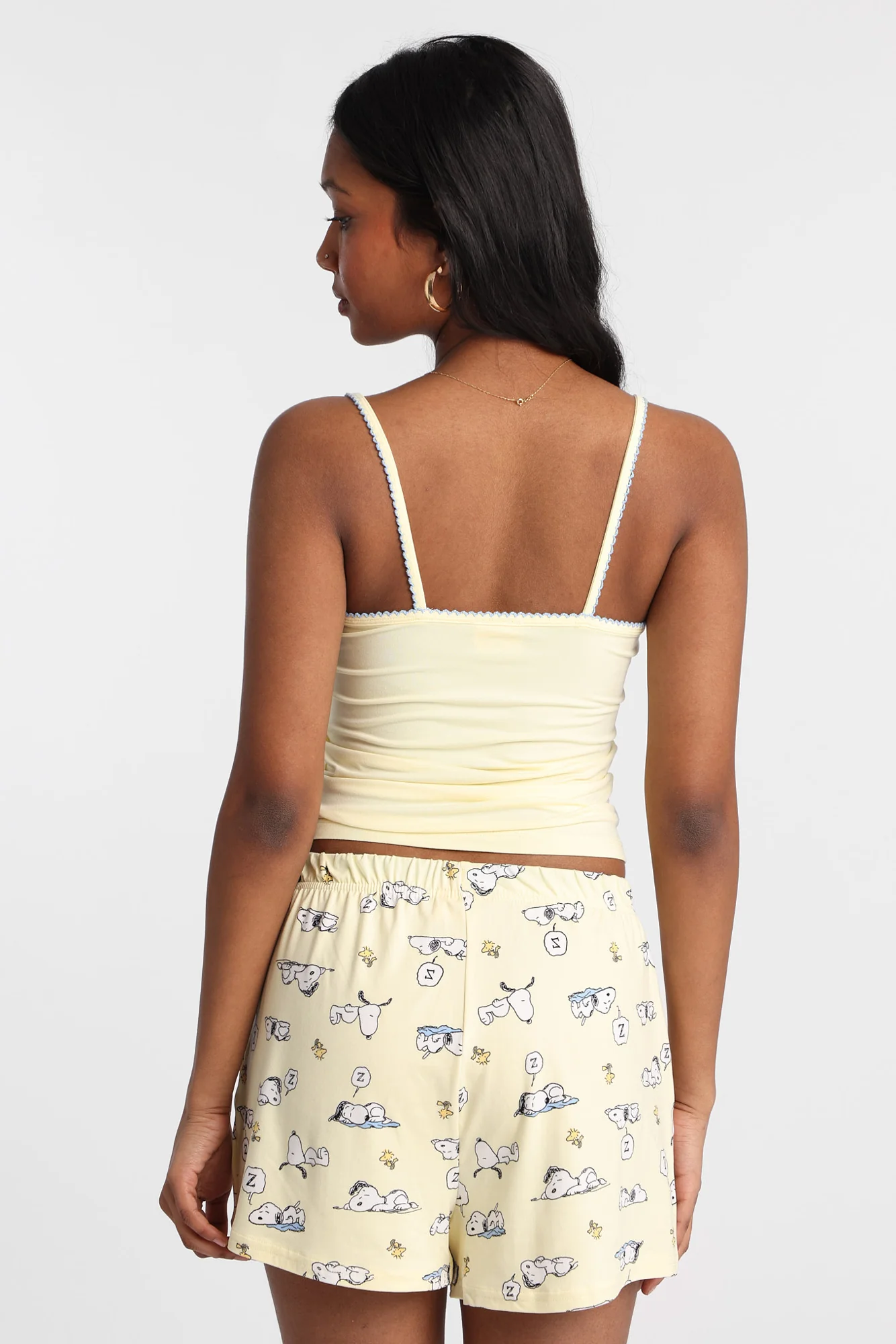 Ensemble camisole et short pyjama imprimé Peanuts Snoopy - Image 2