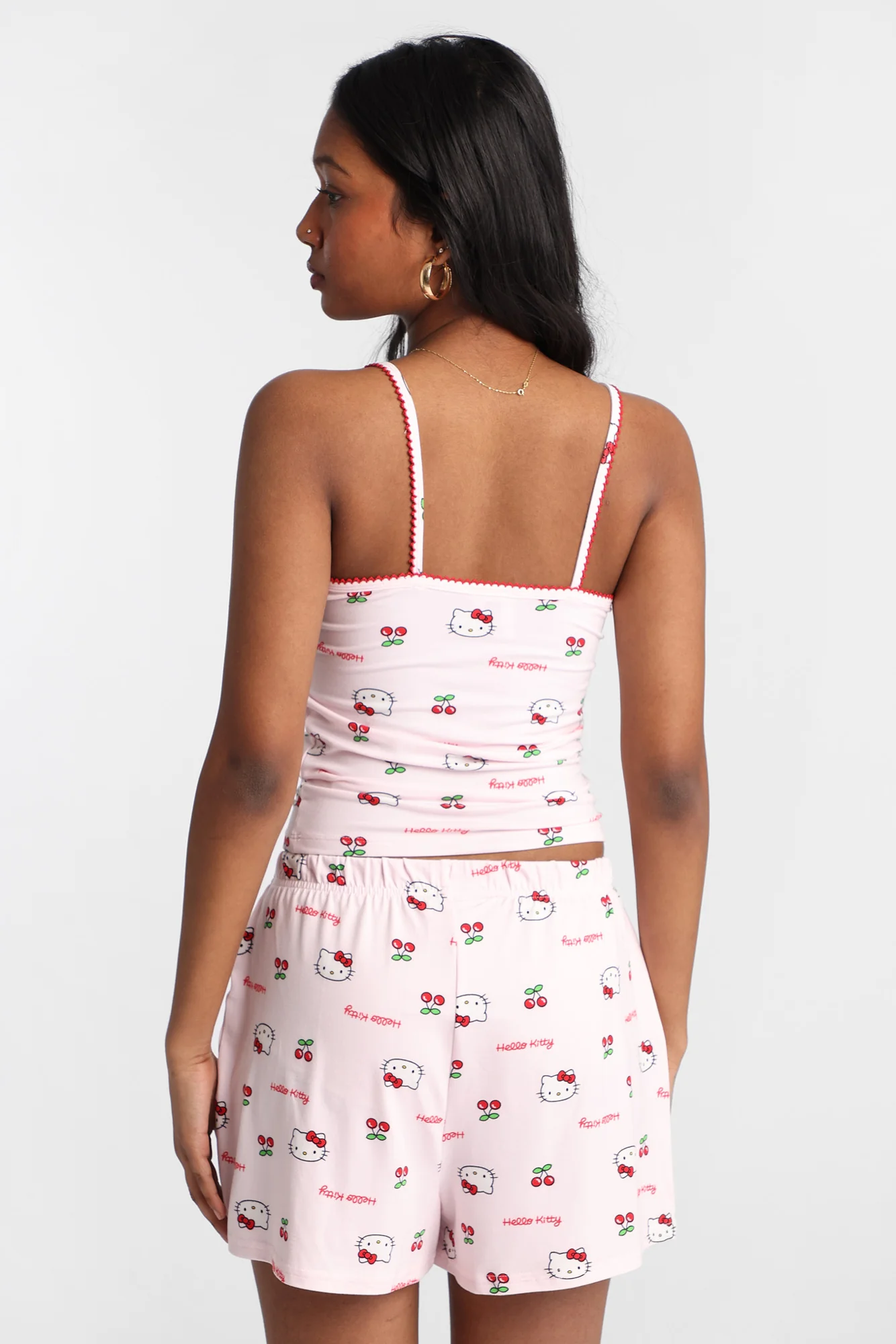 Hello Kitty Cherry Pajama Camisole & Shorts 2-Piece Set - Image 2