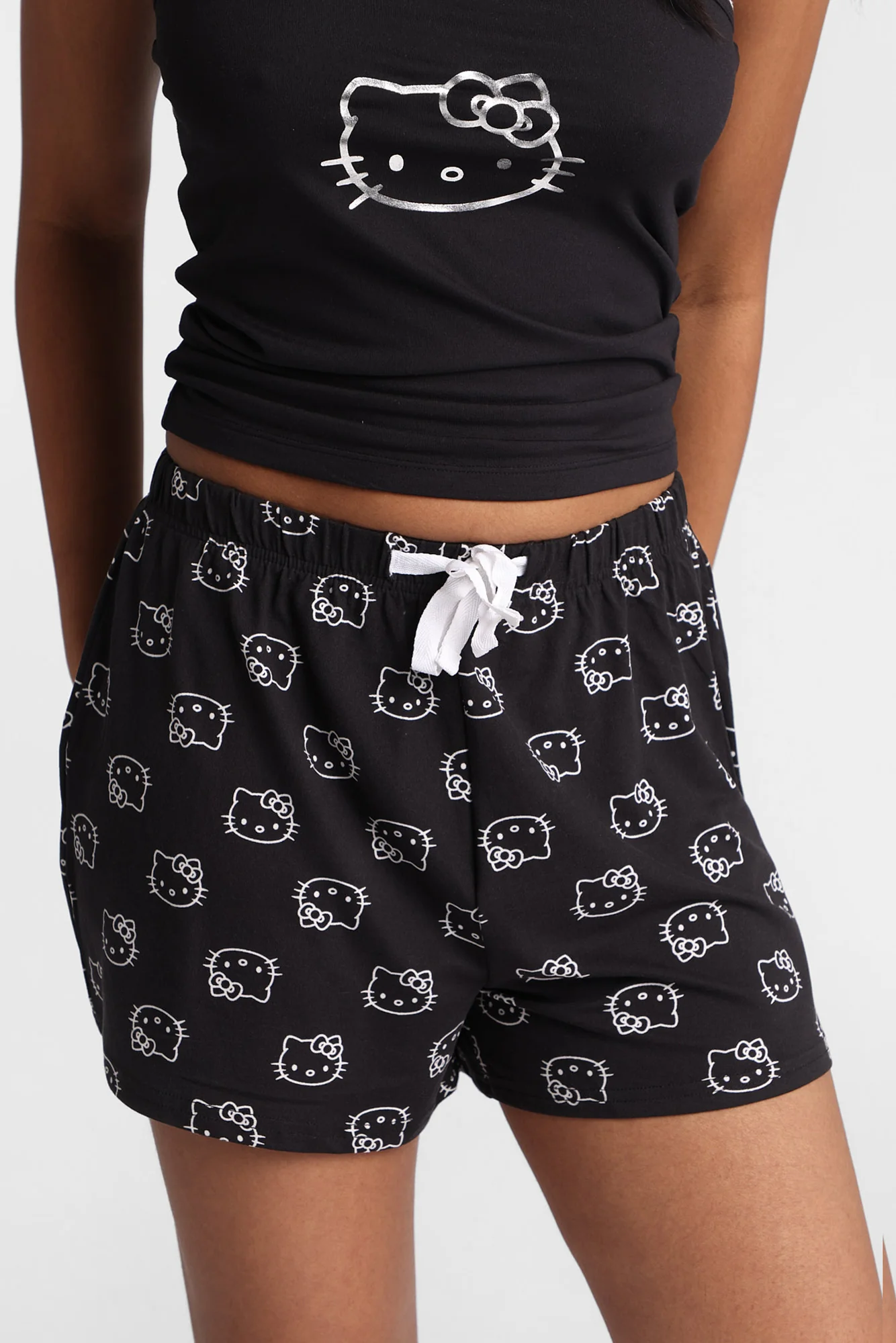 Hello Kitty Pajama Camisole & Shorts 2-Piece Set - Image 4